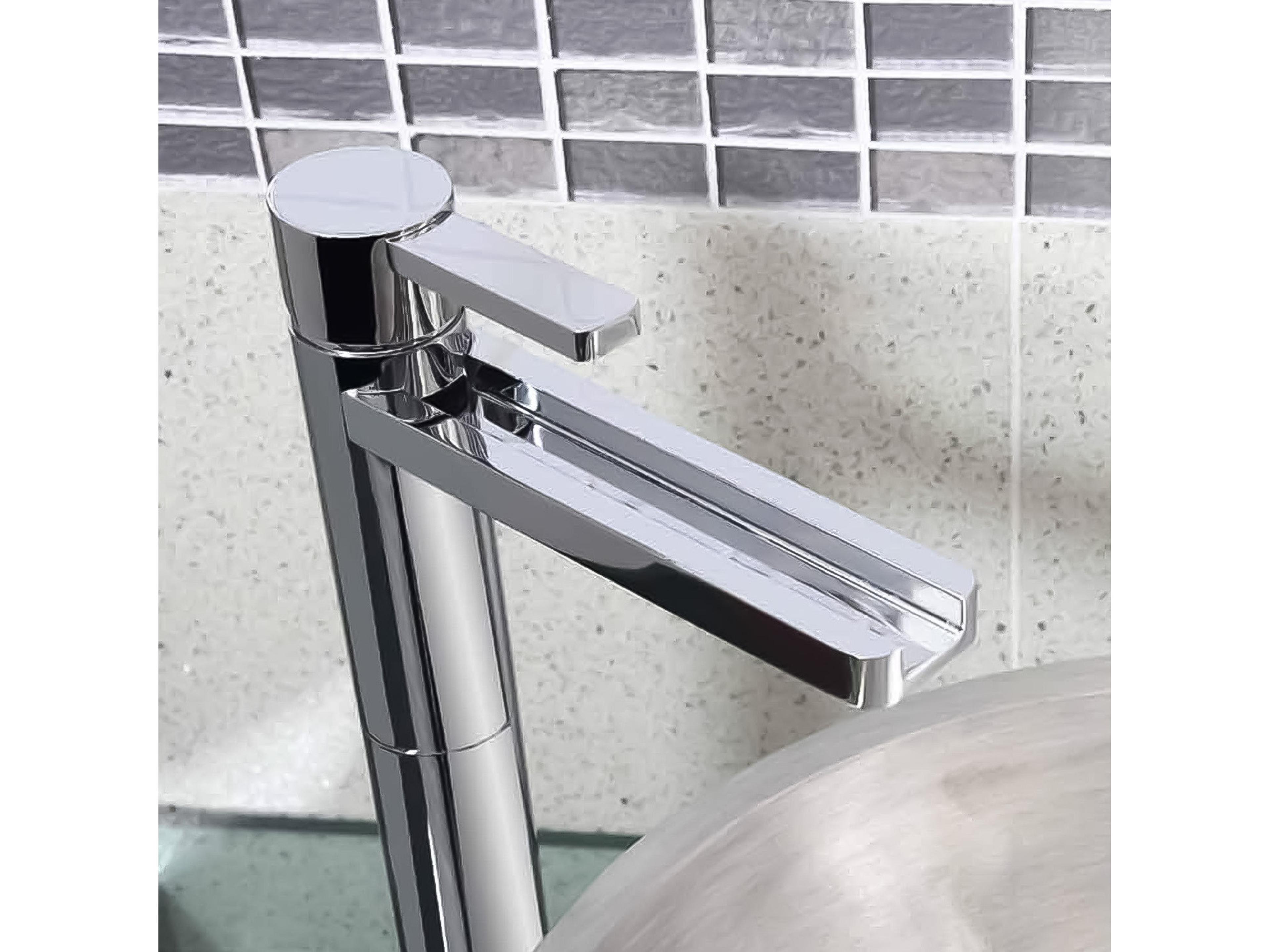 Maestro BathNobilezza Luxury Waterfall Bathroom Faucet  Chrome