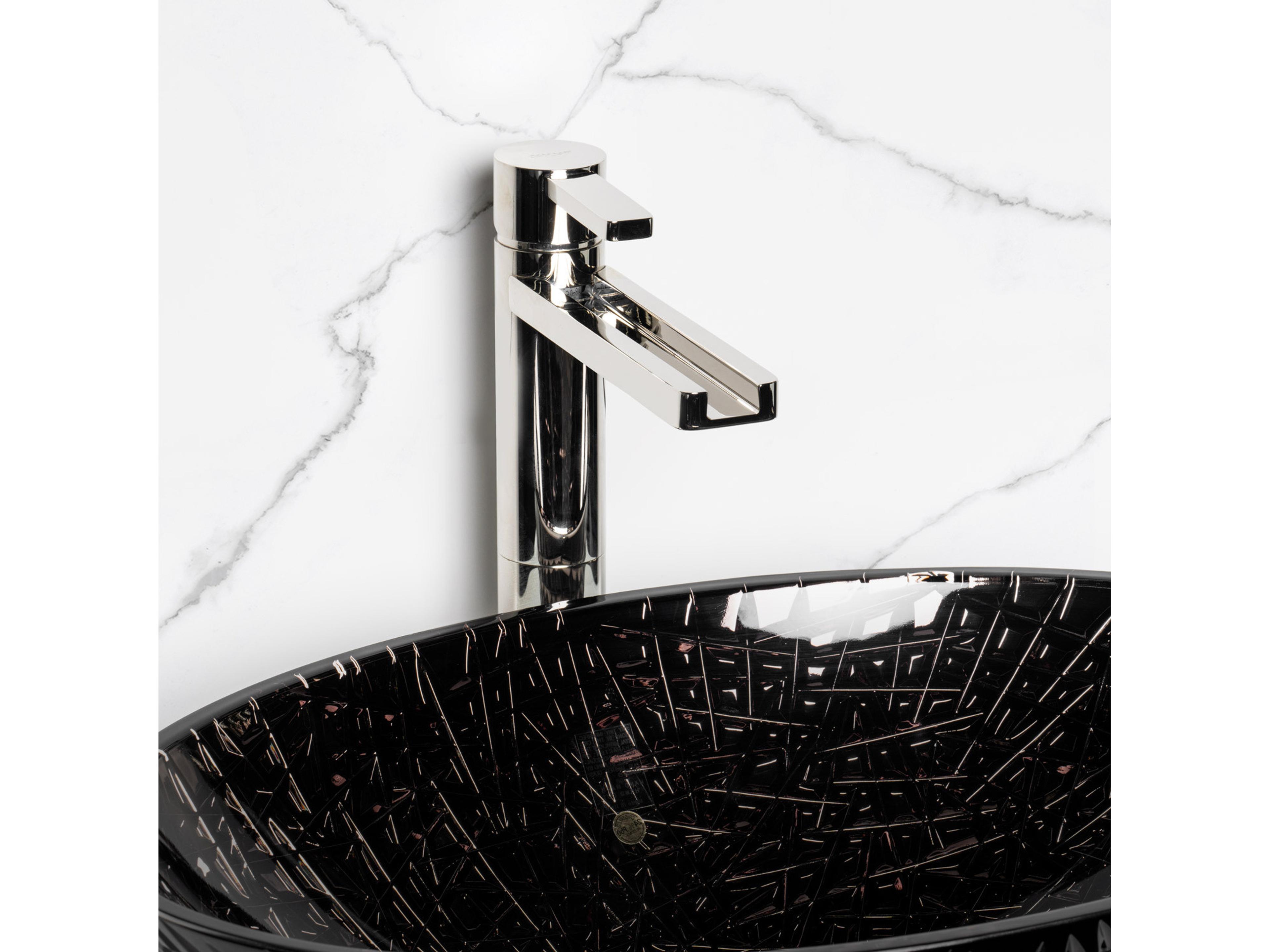Nobilezza Luxury Waterfall Bathroom Faucet  Polished Nickel