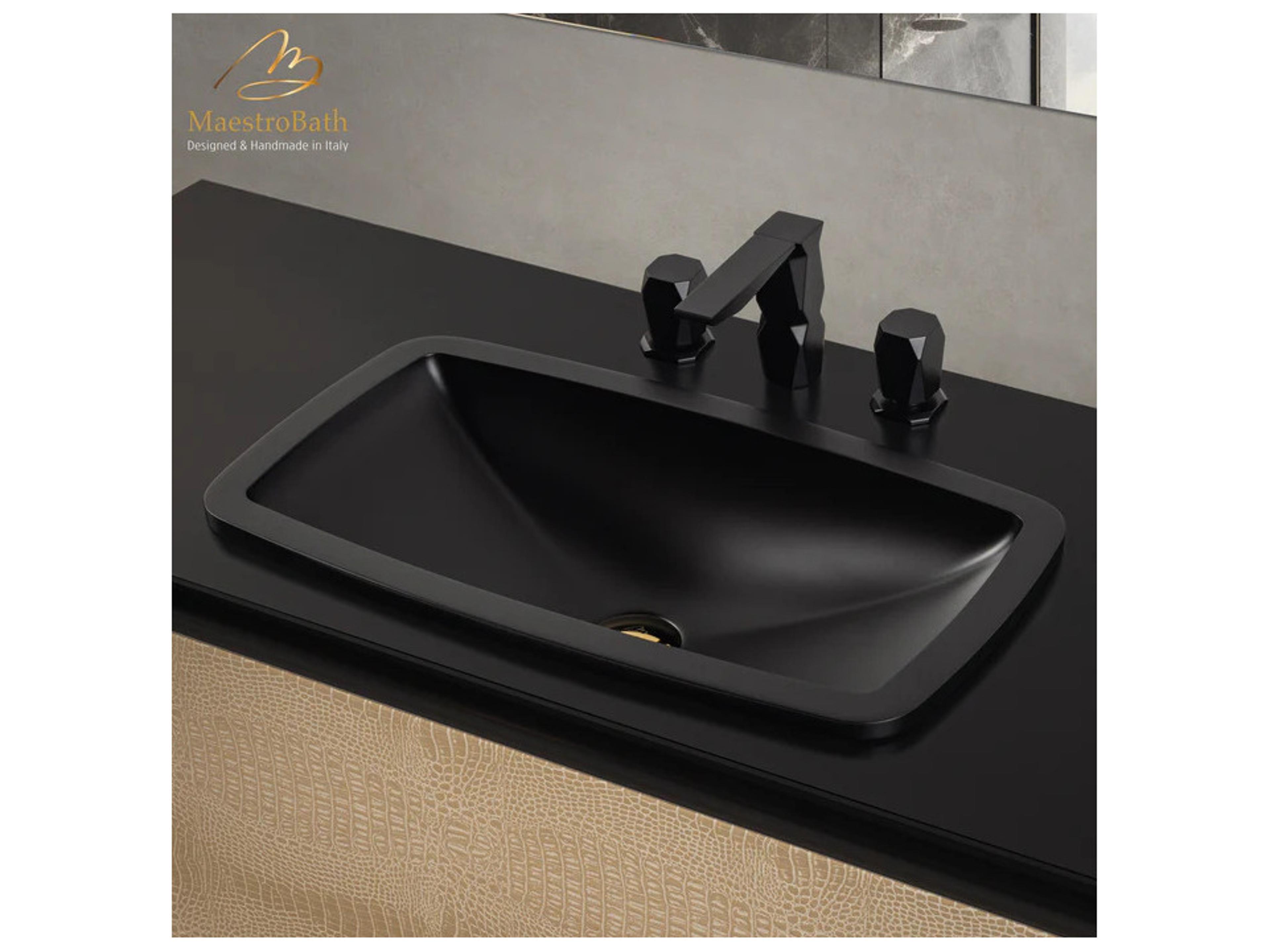 Maestro BathBellavista 3-Hole Luxury Bathroom Faucet
