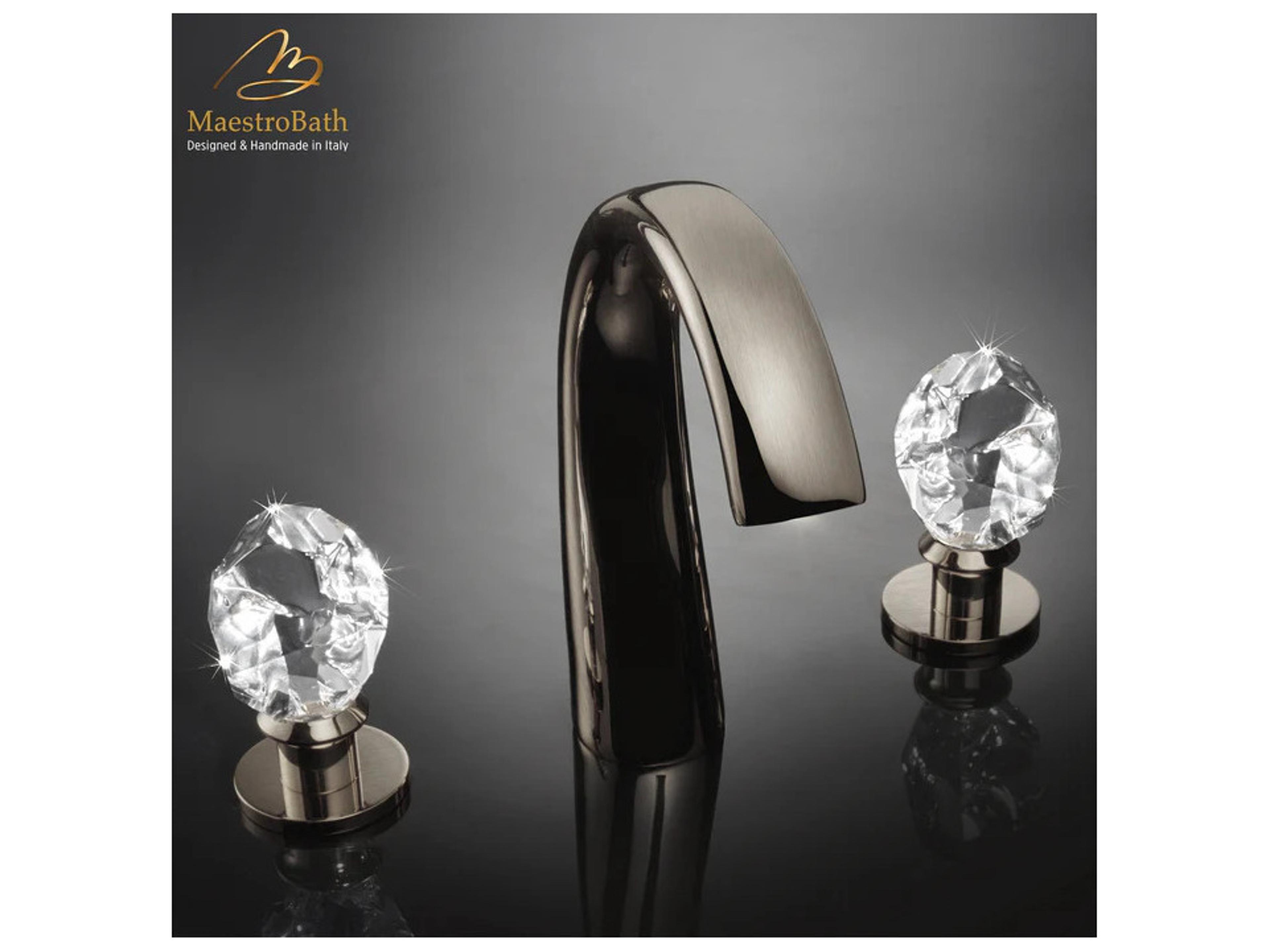 Lucente Luxury 3-Hole Bathroom Faucet