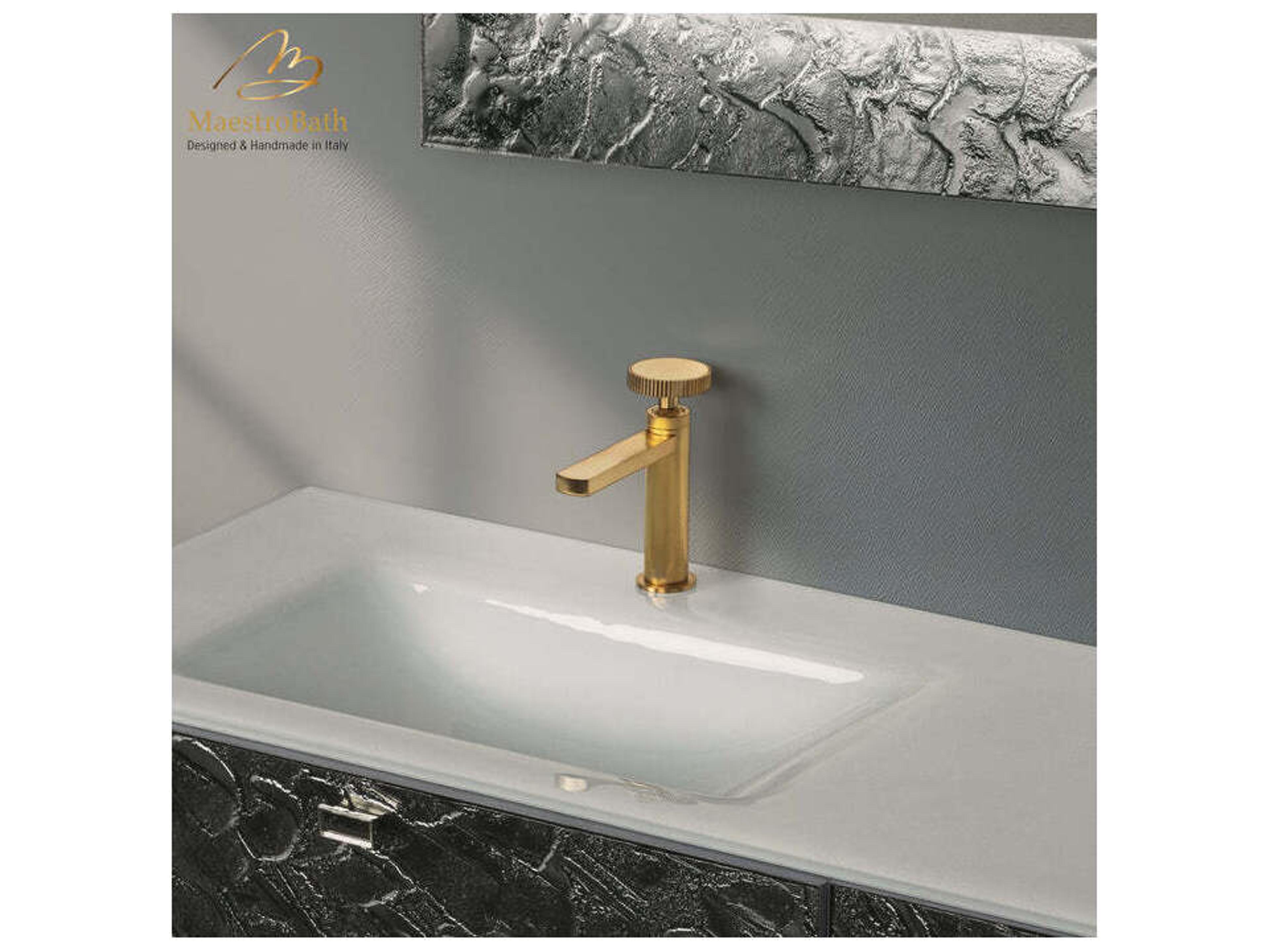 Diletto Low Luxury Bathroom Faucet