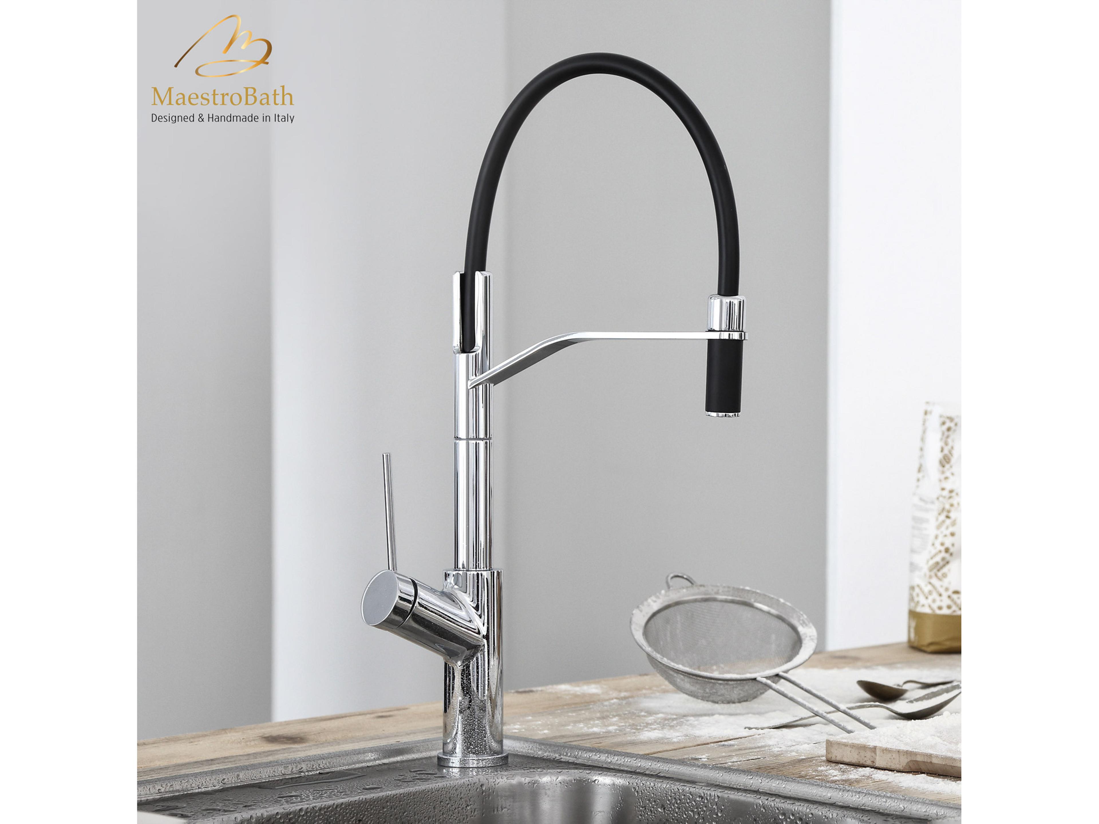 Gioiella Mono Kitchen Faucet  Chrome