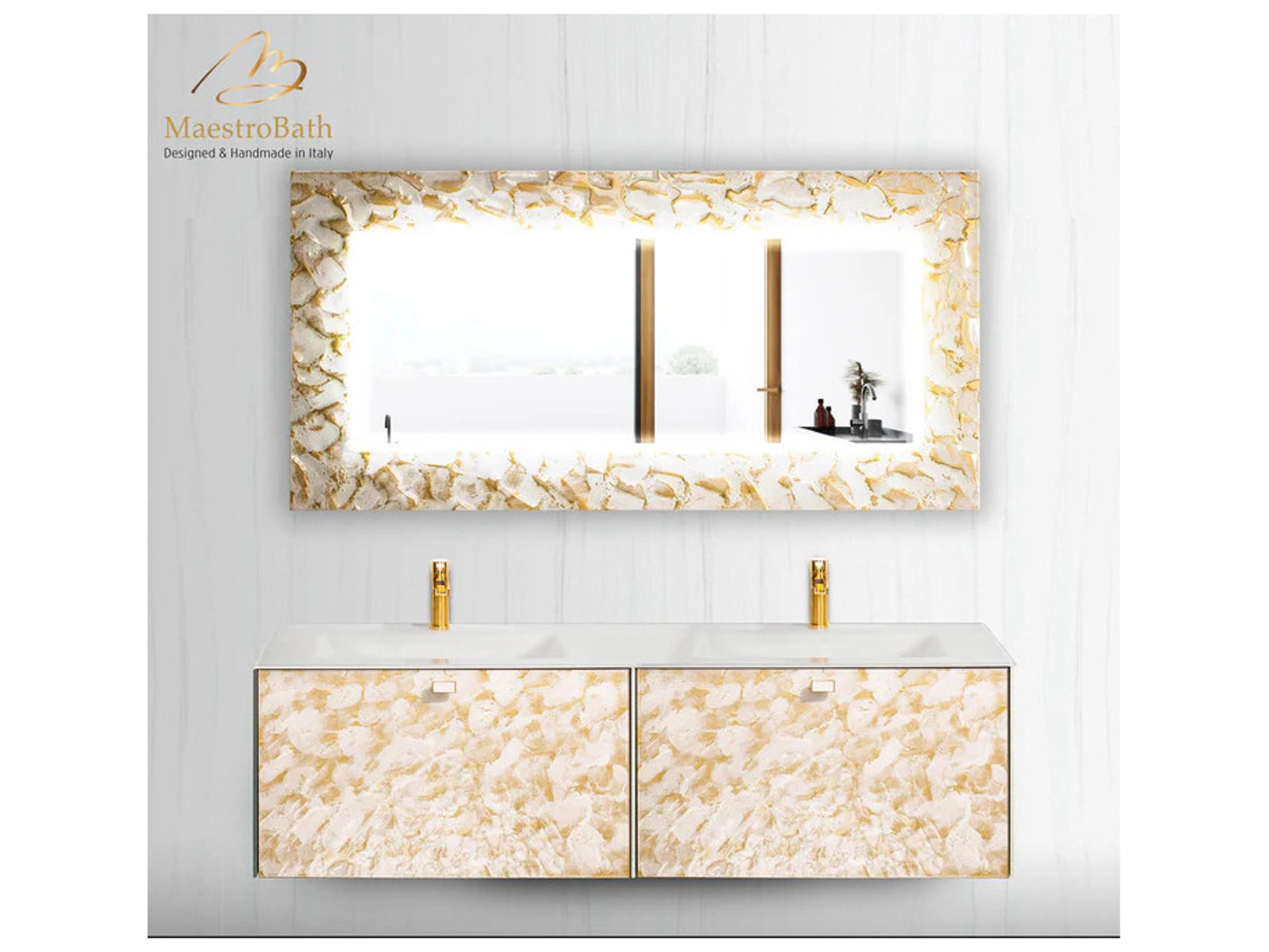 Maestro BathArmonia Double Mirror 63" X 32"