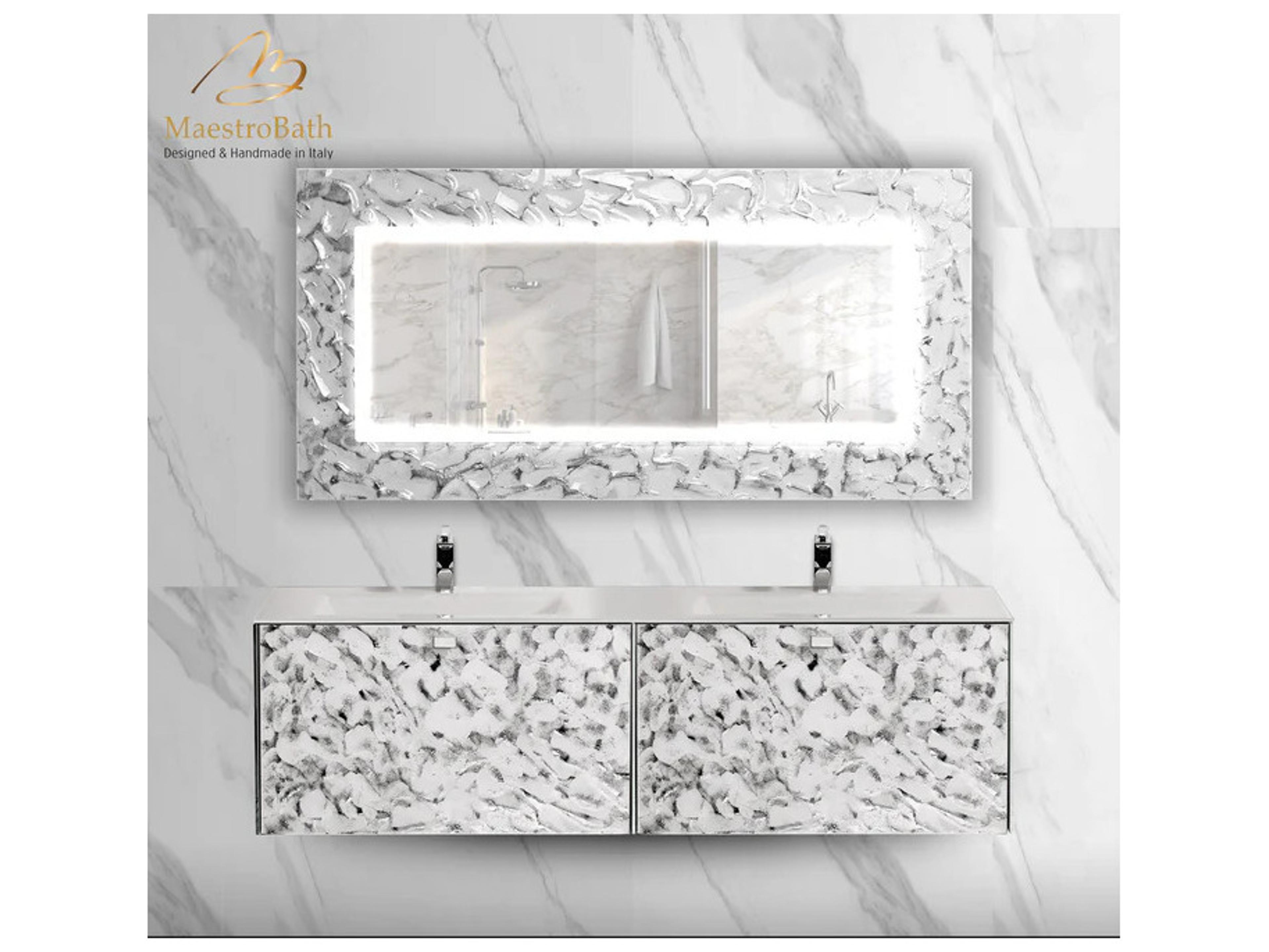 Maestro BathArmonia Double Mirror 63" X 32"
