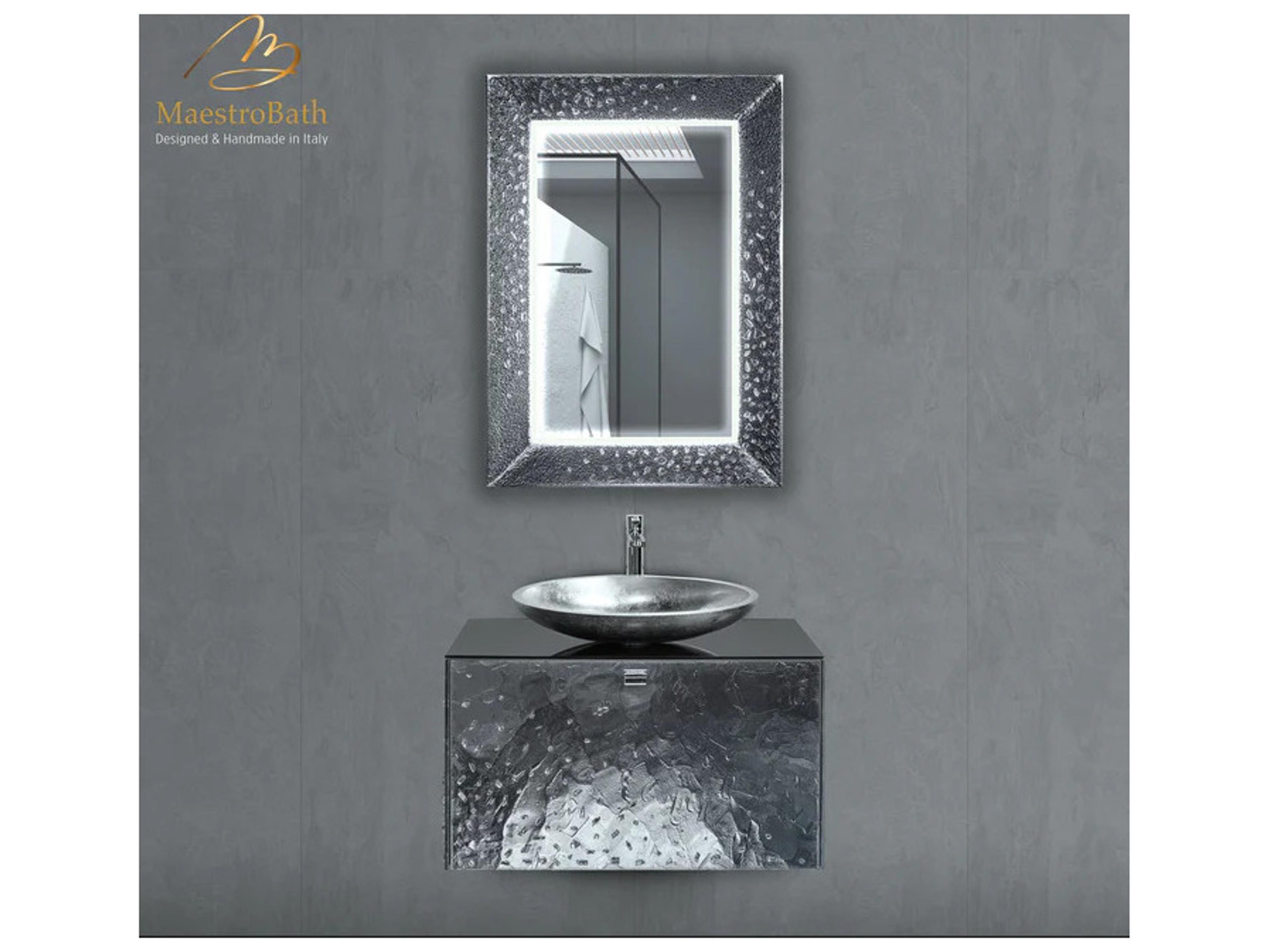 Maestro BathPerlata Single Mirror 66" X 29"