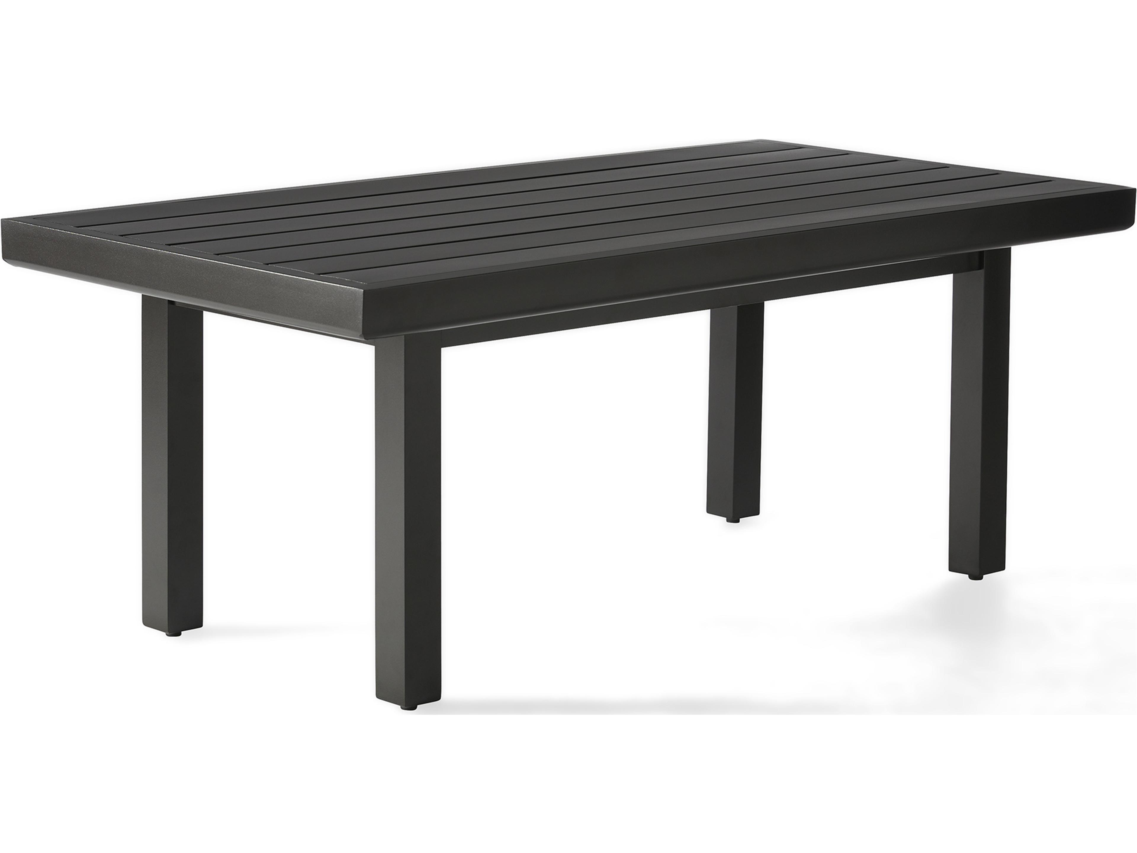 Trinidad Rectangular Slatted Top Outdoor Coffee Table