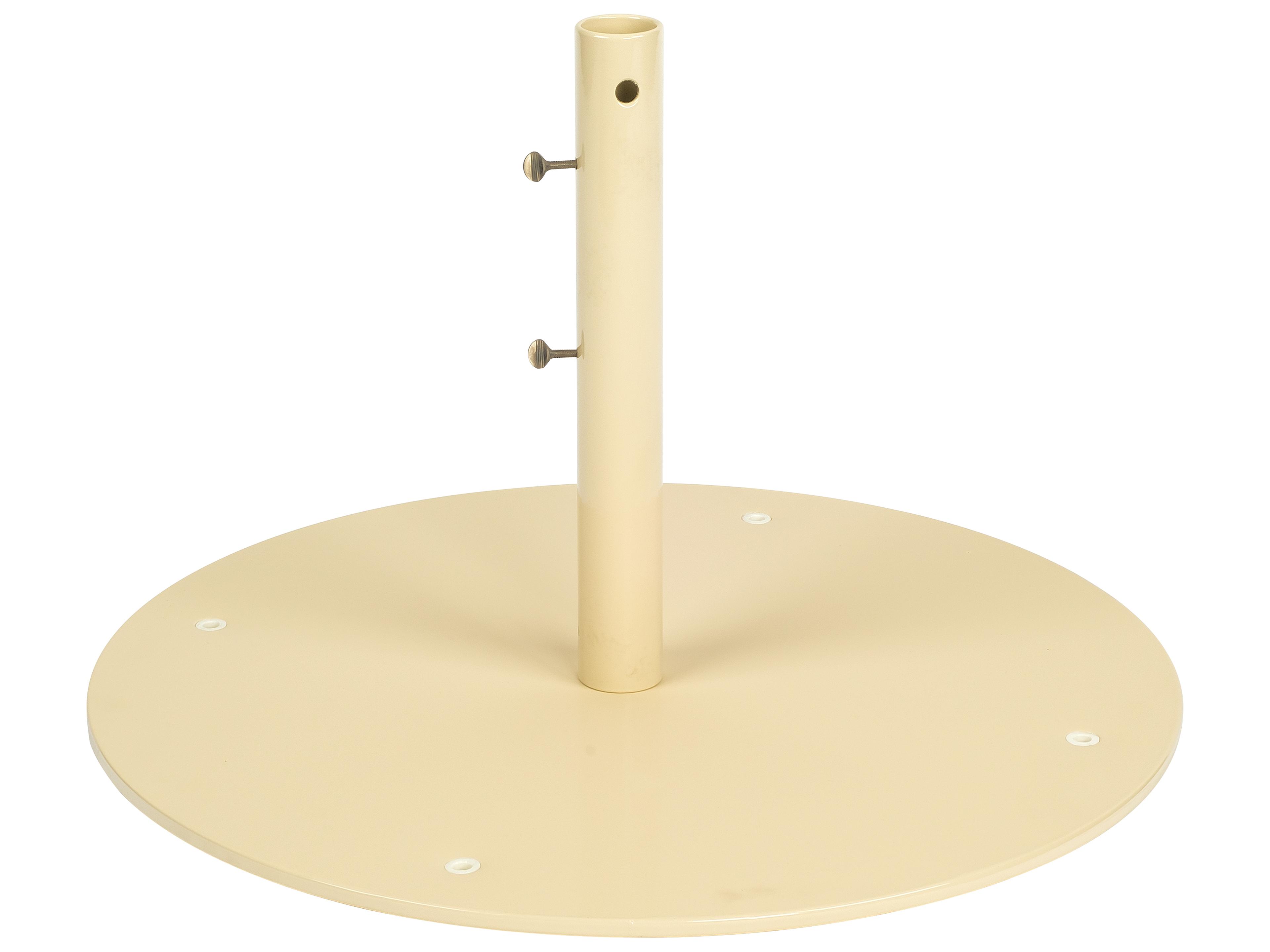 Market Steel Almond 24.5 Foot Round Free Standing Umbrella Base