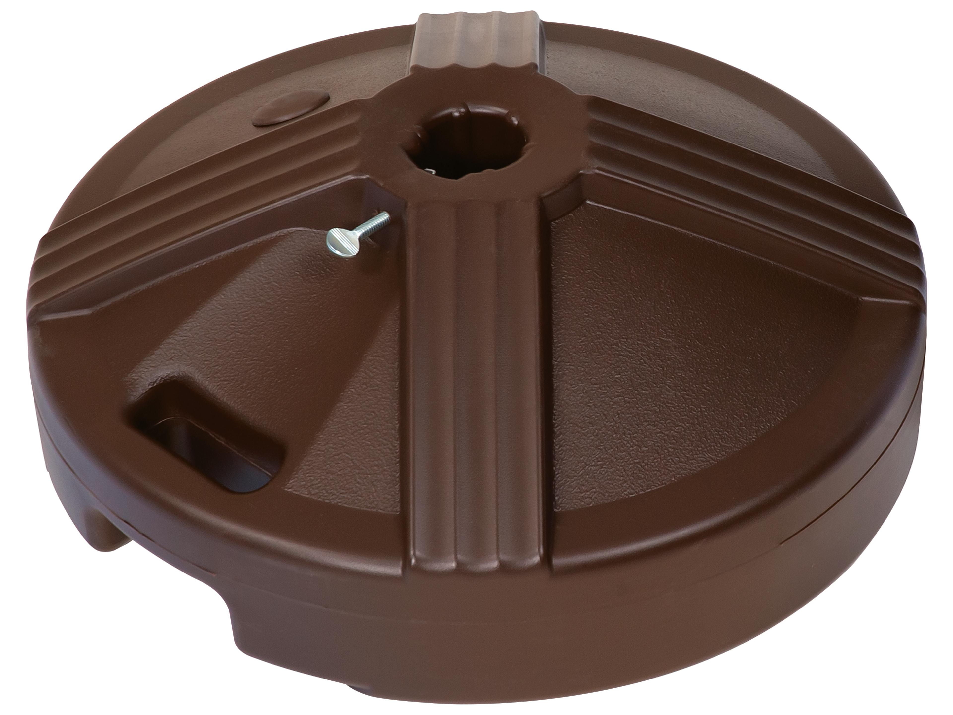 Standard Aluminum Brown 17 Foot Round Umbrella Base