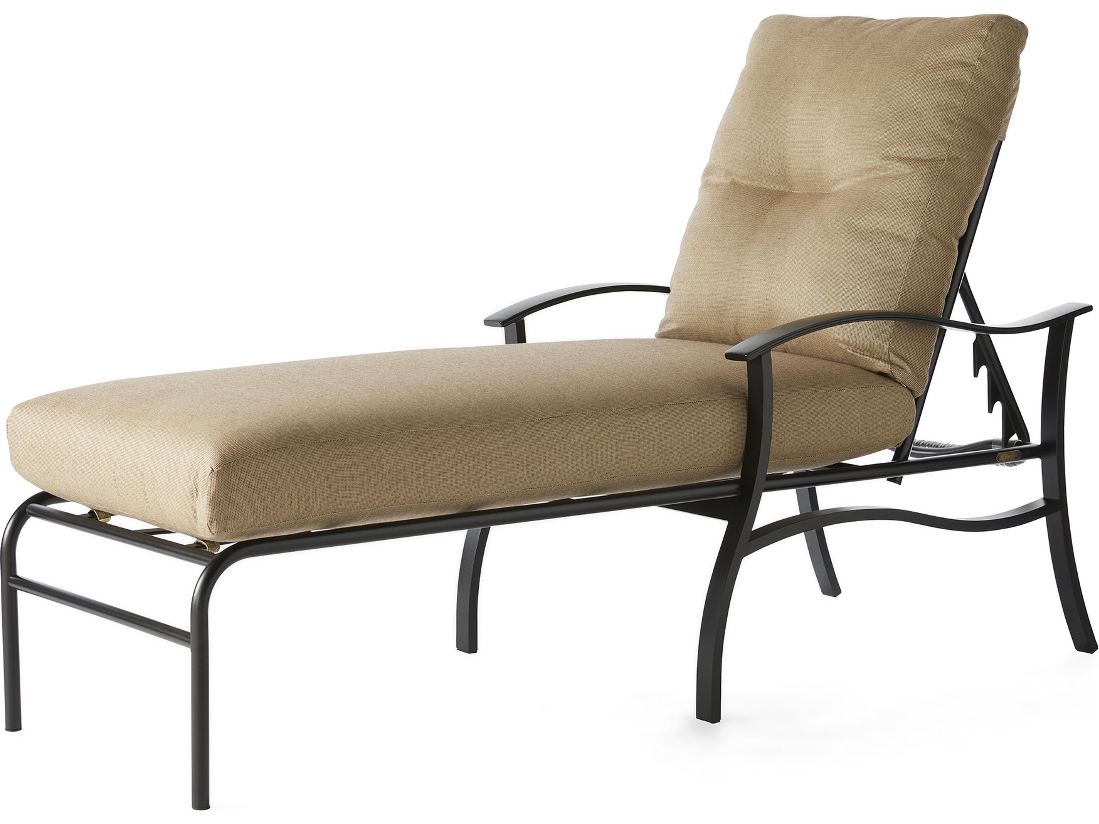 Albany Aluminum Cushion Patio Chaise Lounge