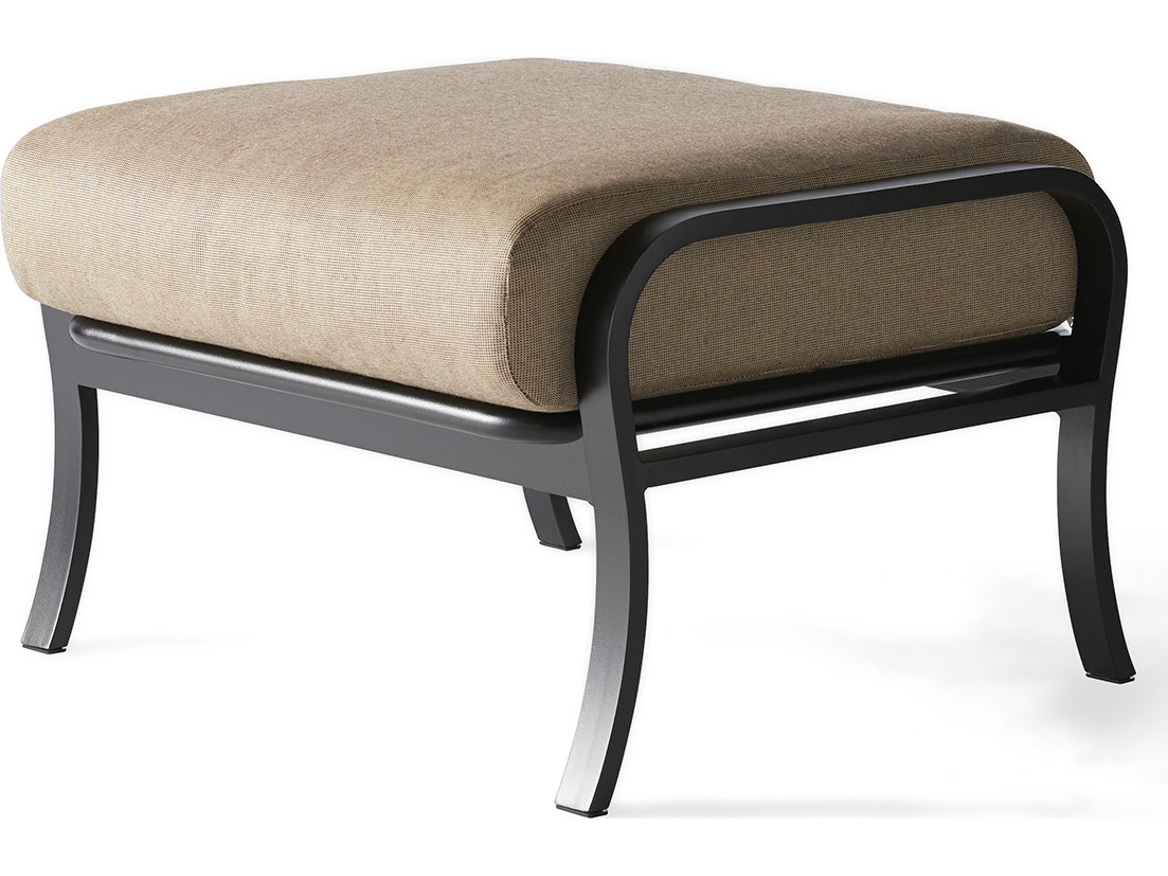 Albany Aluminum Cushion Outdoor Ottoman