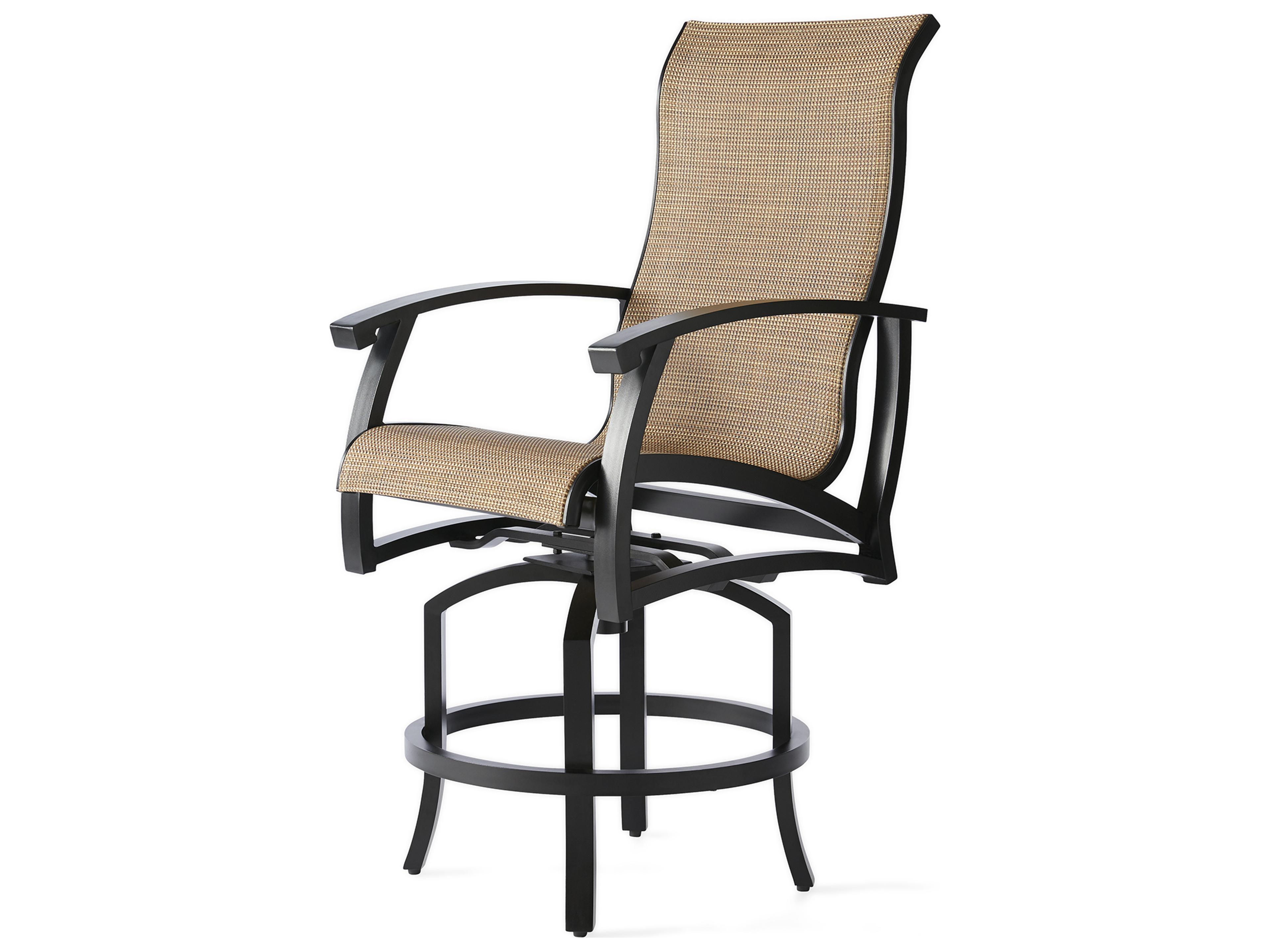 Georgetown Sling Aluminum Patio Counter Stool