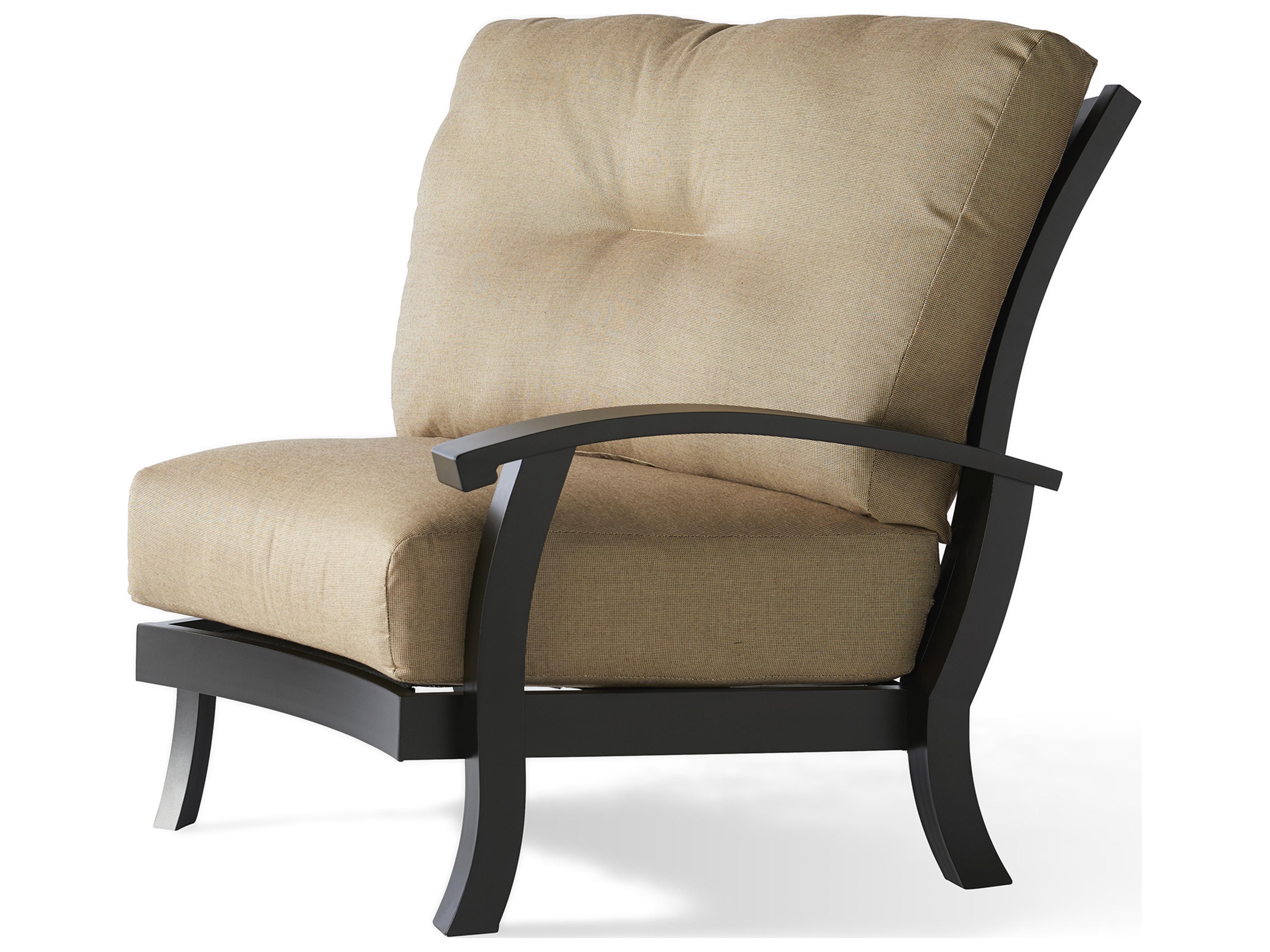 Georgetown Cushion Aluminum RAF Sectional End Unit