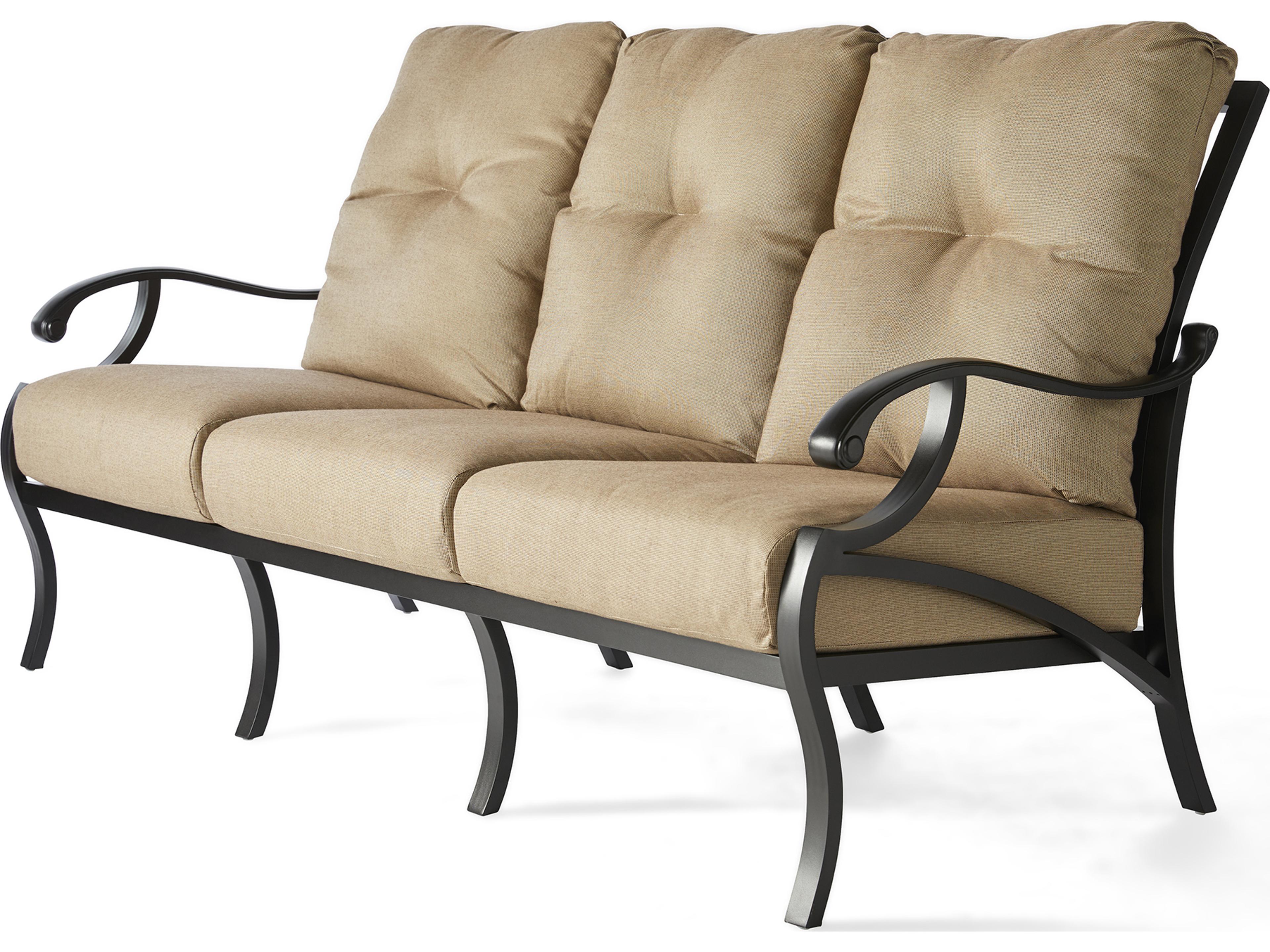 Volare Cushion Cast Aluminum Outdoor Sofa