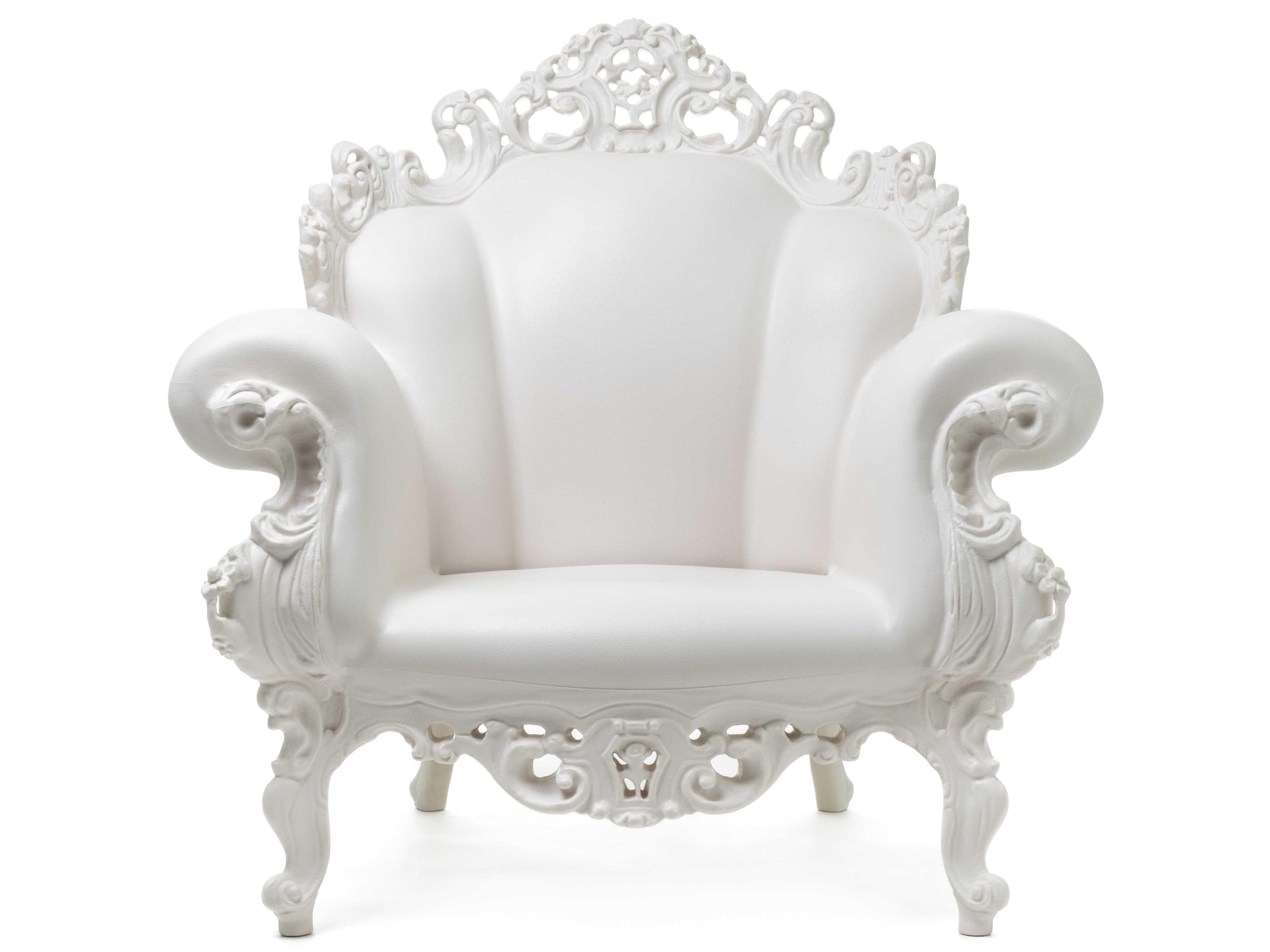 Magis Outdoor Proust White Polypropylene Lounge Chair