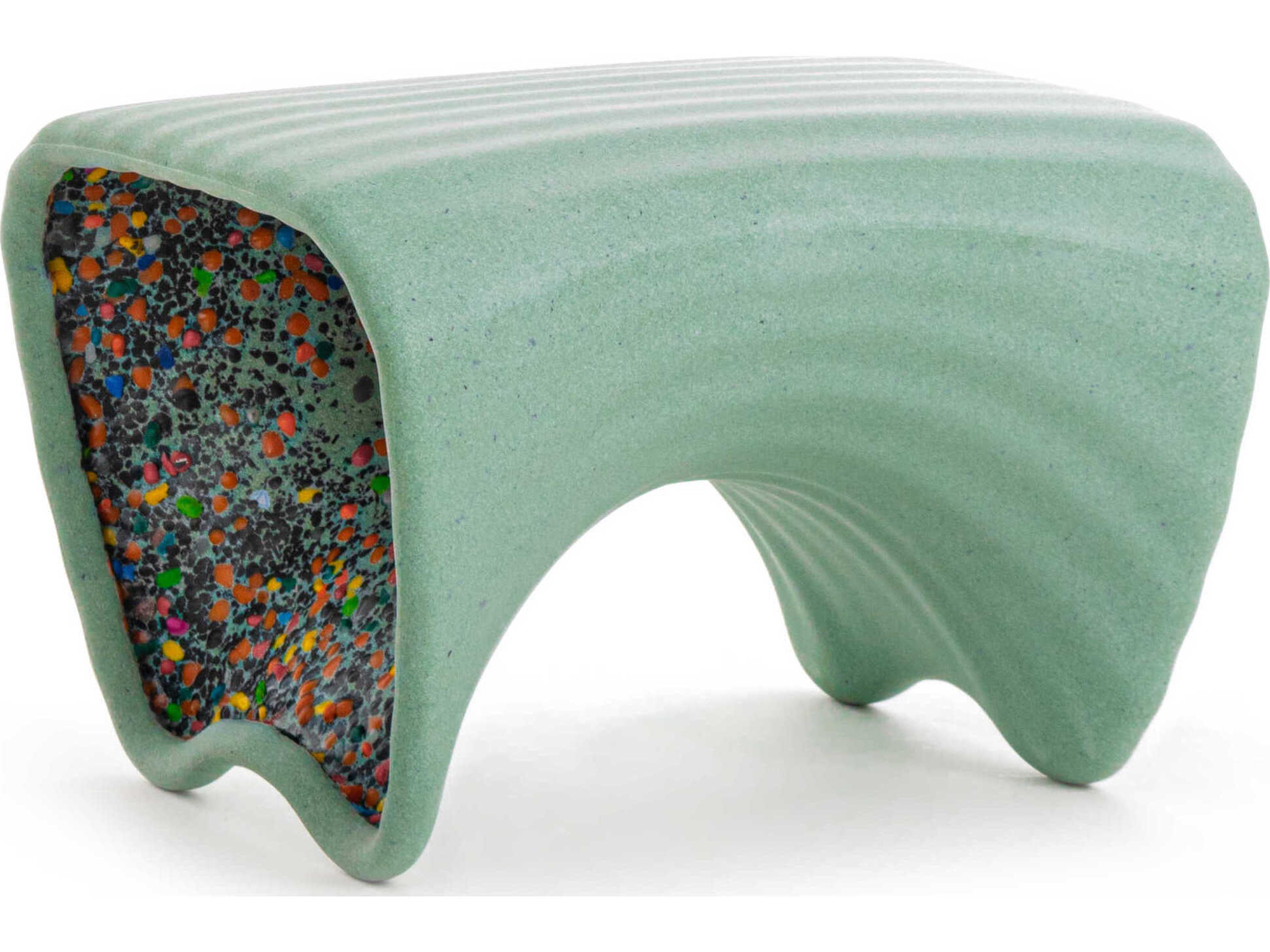 In-Side Polypropylene Rectangular End Table