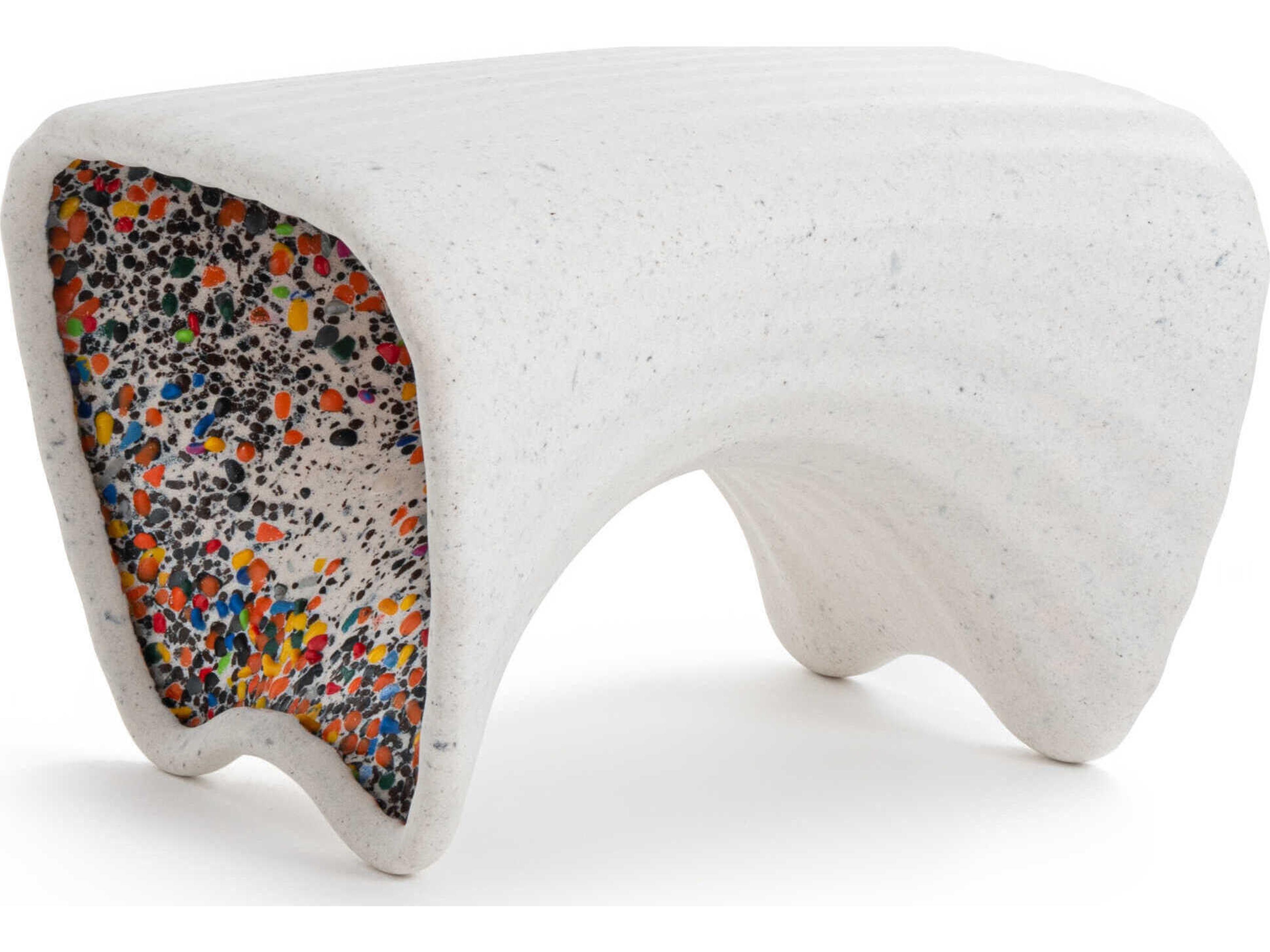 Magis Outdoor In-Side Polypropylene Rectangular End Table