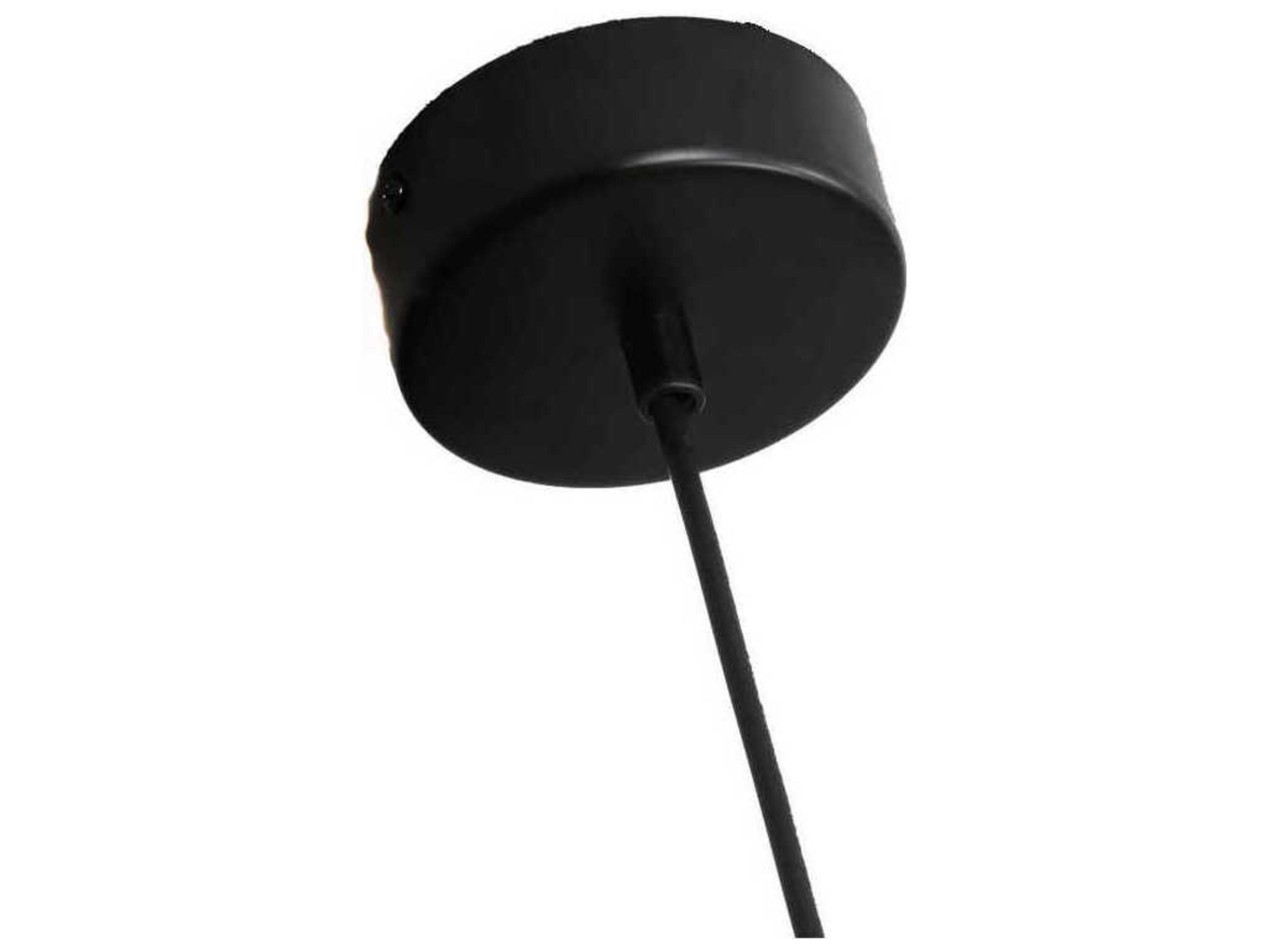 Mobital Pluto 3-Light Matte Black Linear Pendant