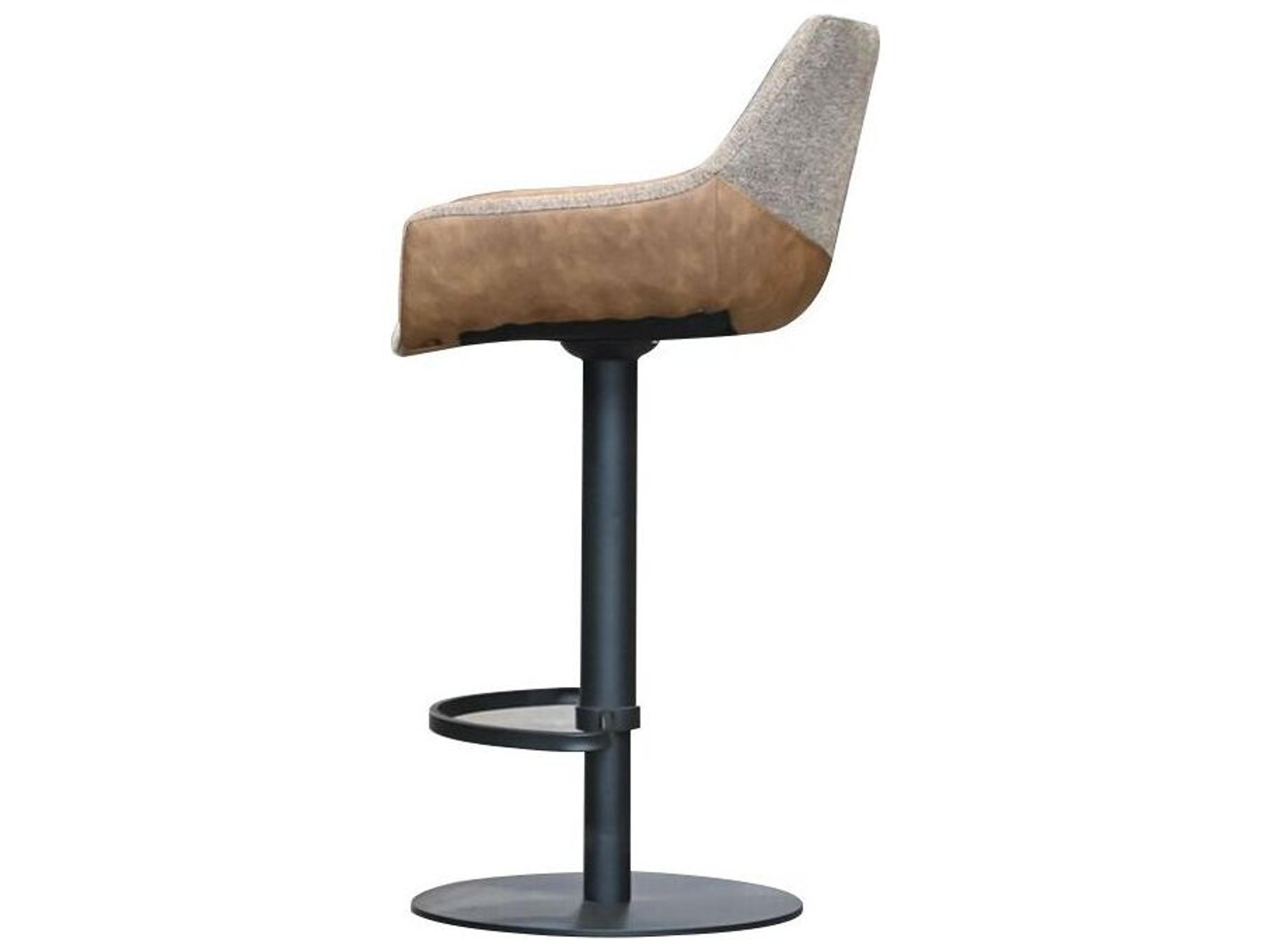 Mobital Colt Faux Leather Adjustable Bar Stool