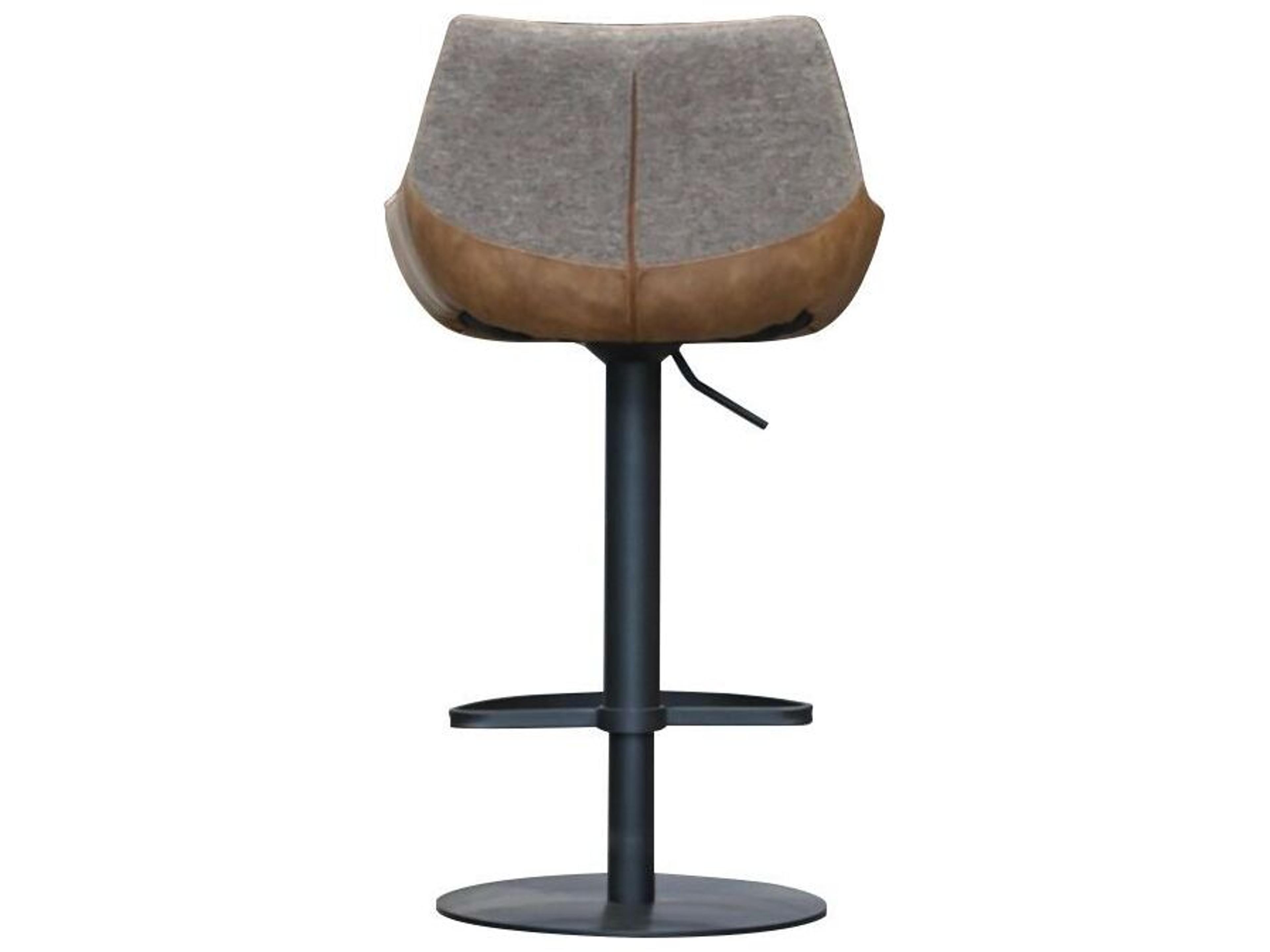 Mobital Colt Faux Leather Adjustable Bar Stool