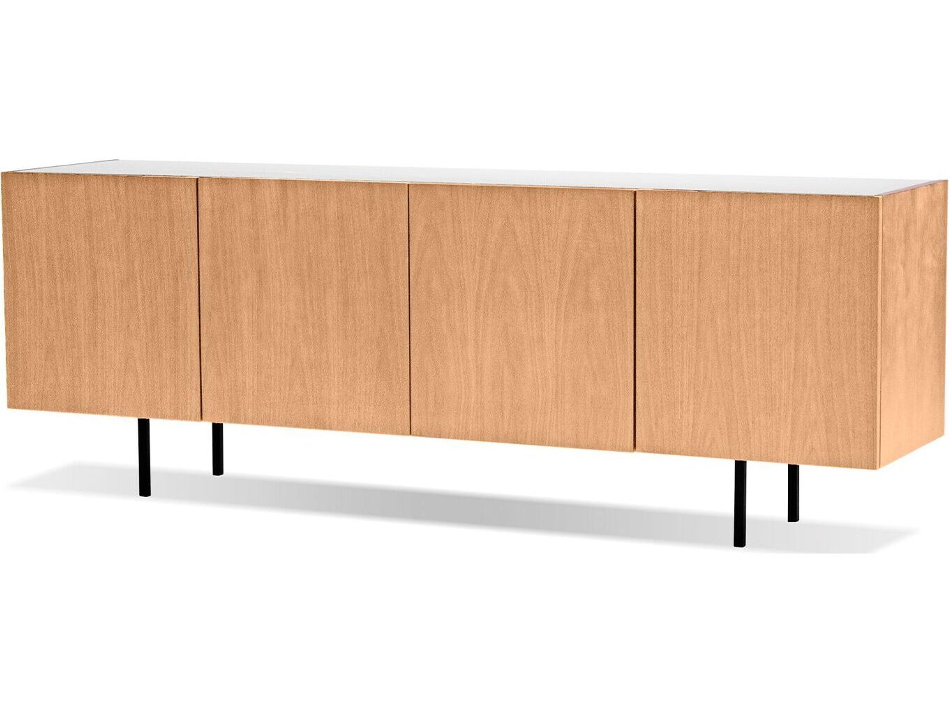 Calvin White Oak 79" Rectangular Sideboard