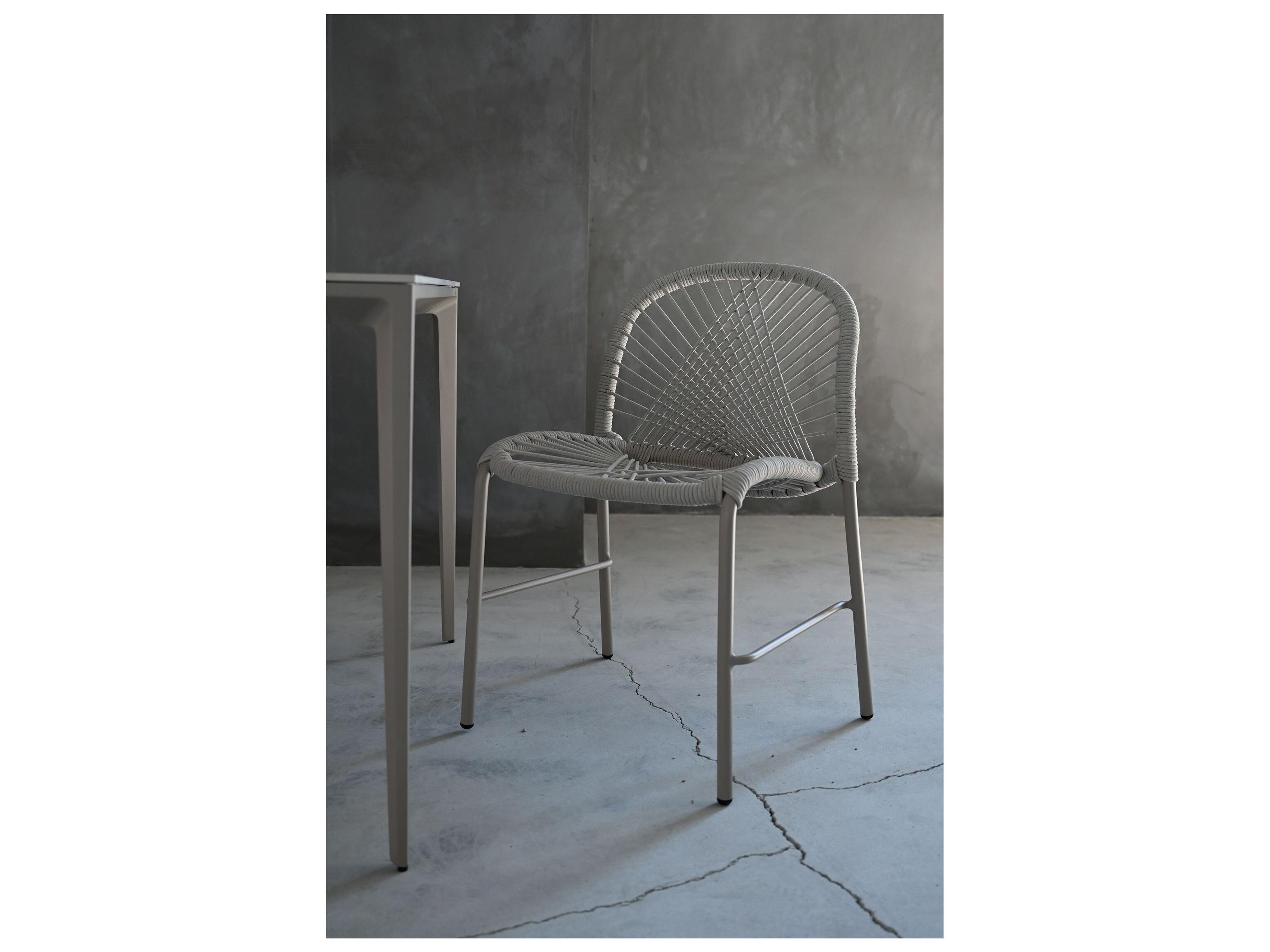 Mobital Kamari White Armless Dining Chair