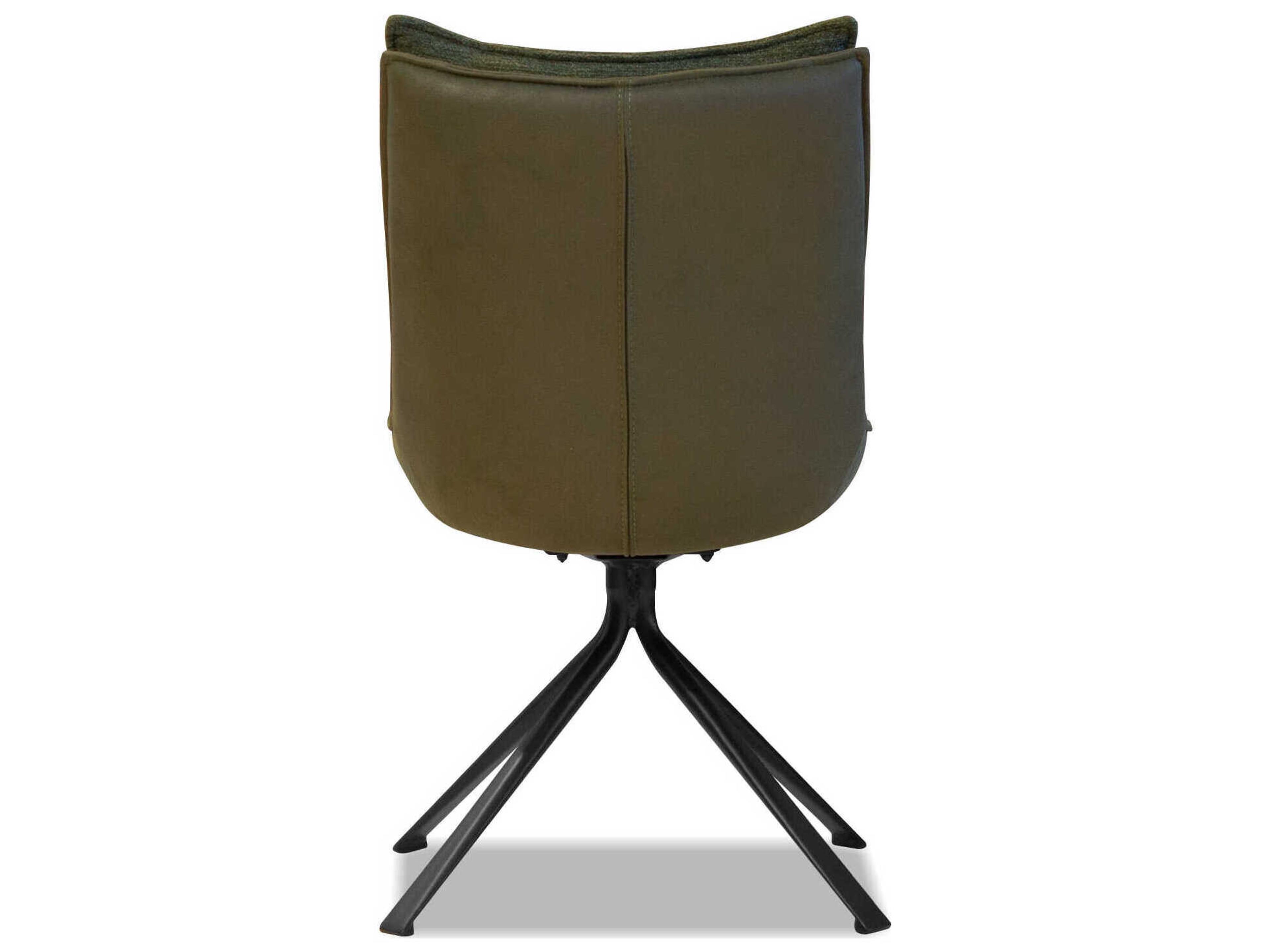 Mobital Puccini Green Upholstered Side Dining Chair