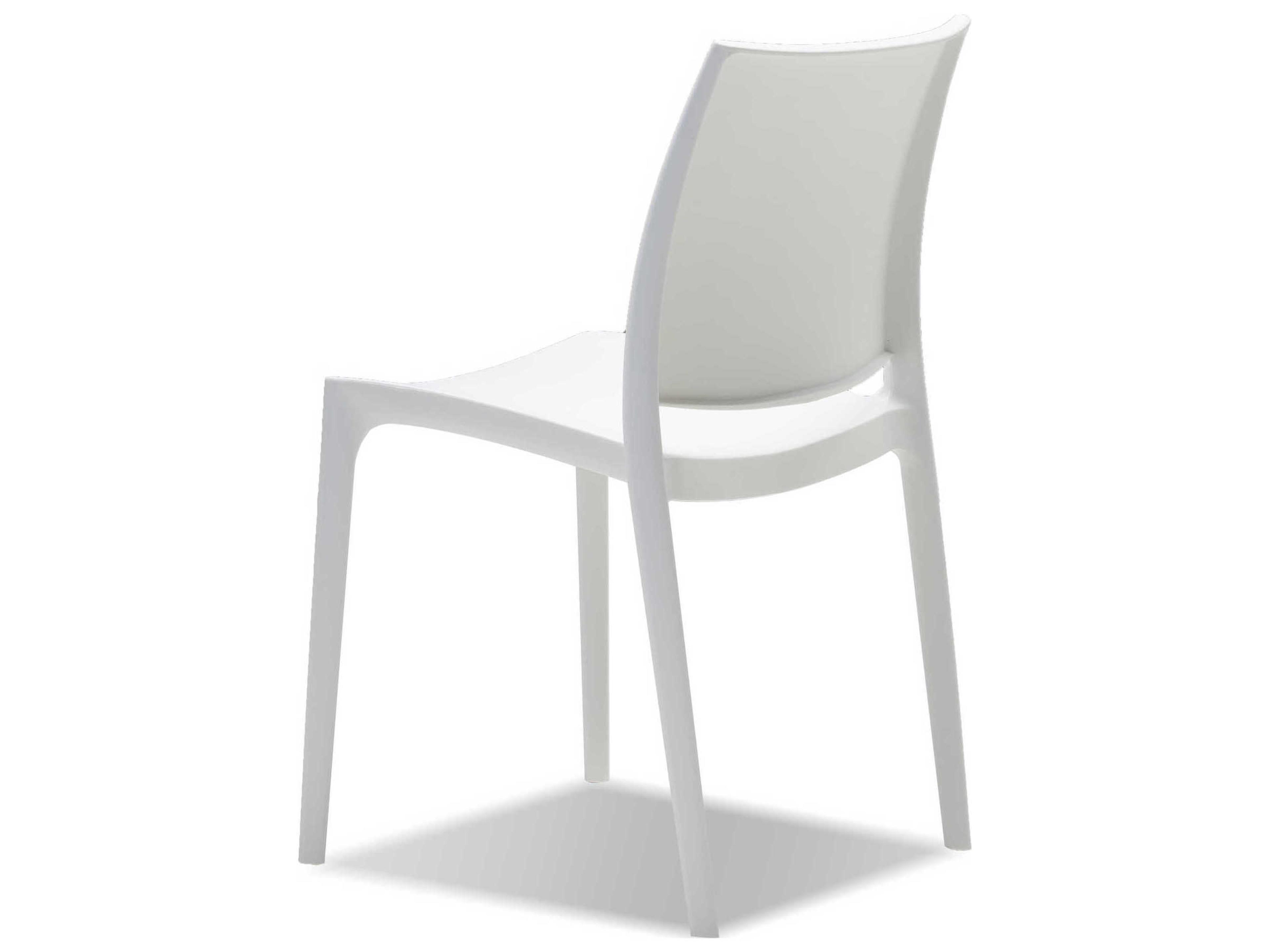 Mobital Vata White Side Dining Chair