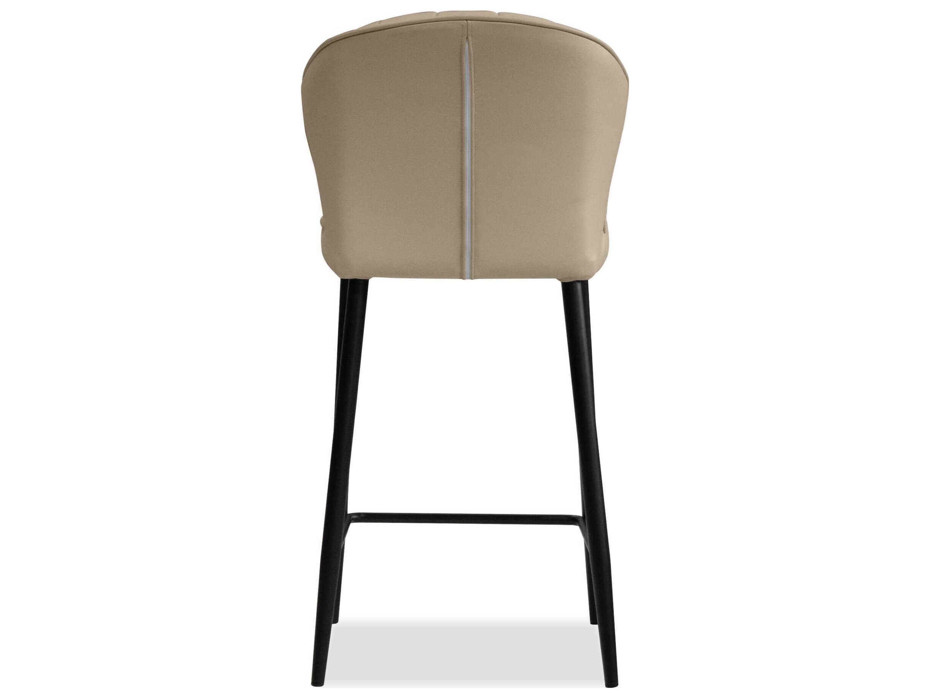 Mobital Ariel Wheat Leather Counter Stool