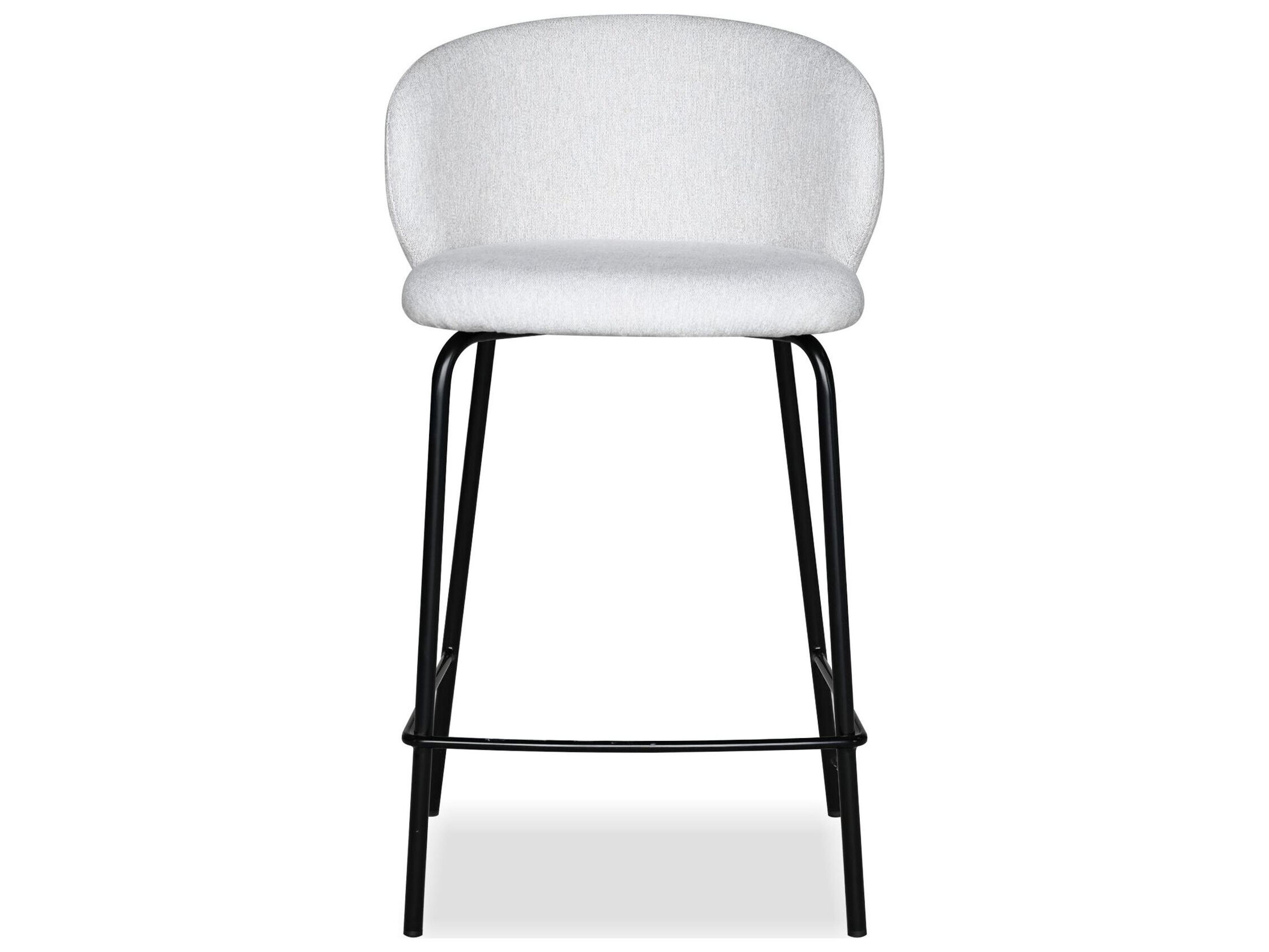 Mobital Shepley Upholstered Poplar Wood Counter Stool