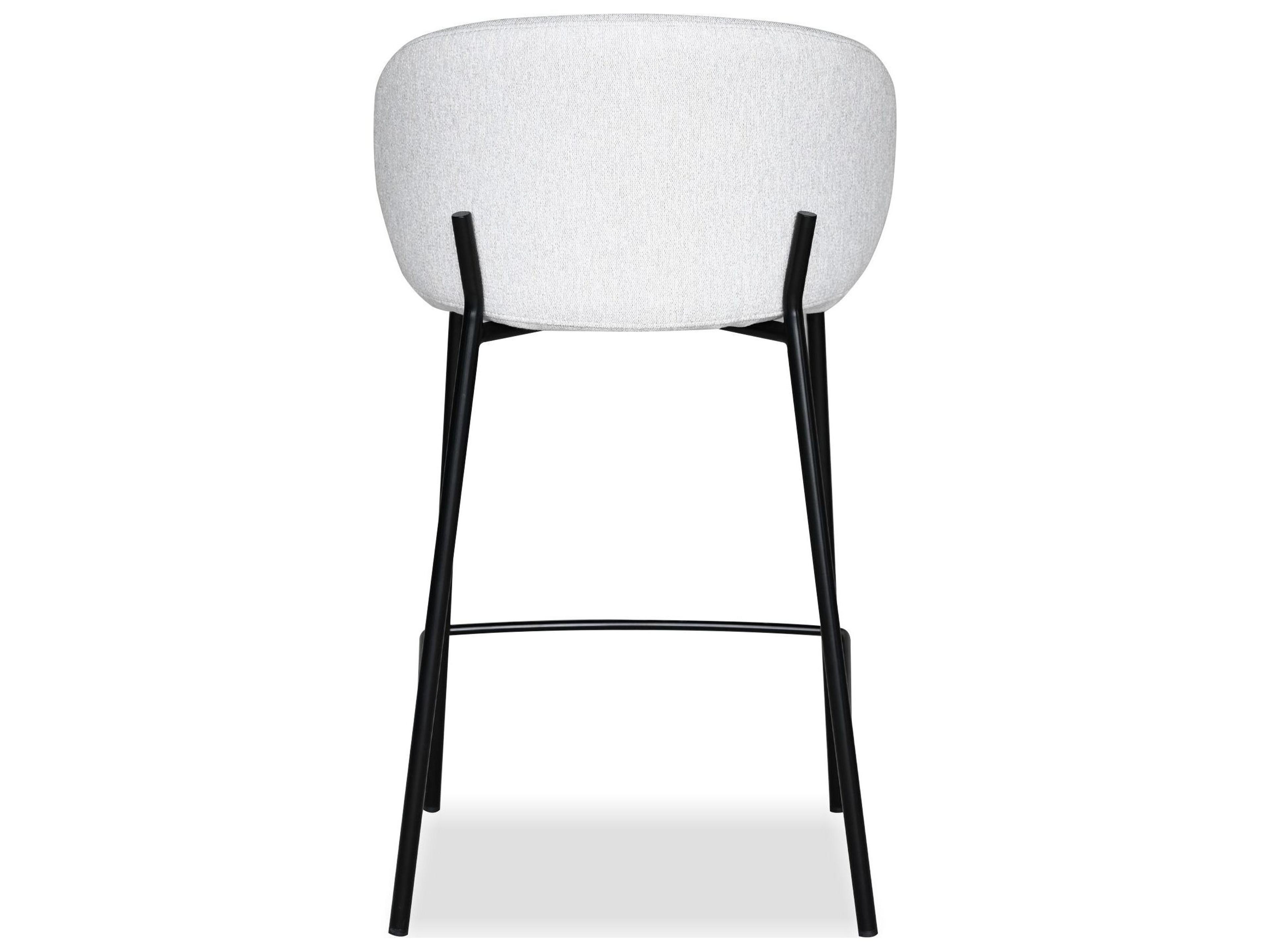 Mobital Shepley Upholstered Poplar Wood Counter Stool