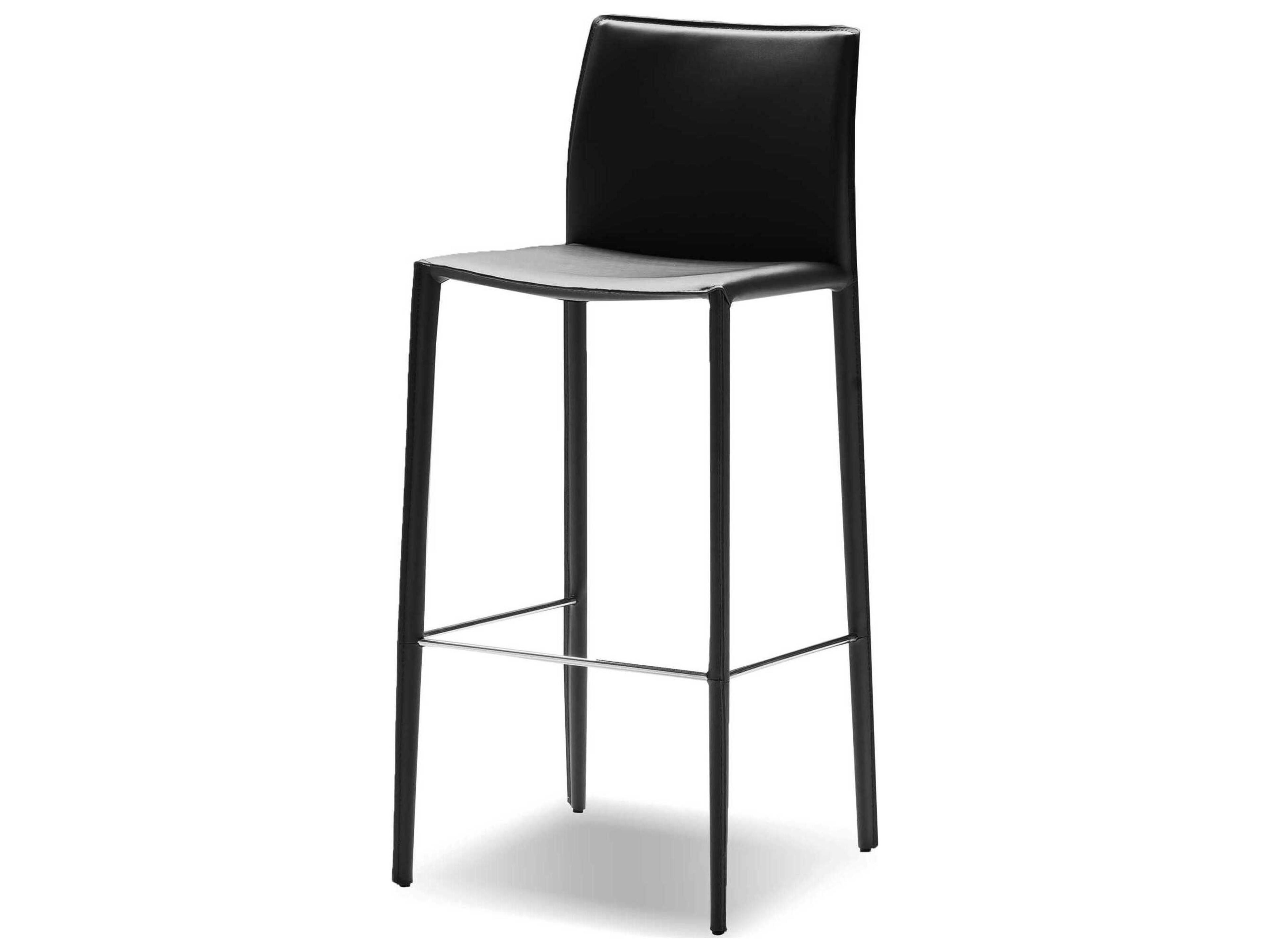 Zak Dining Chair Black Regenerated Leather