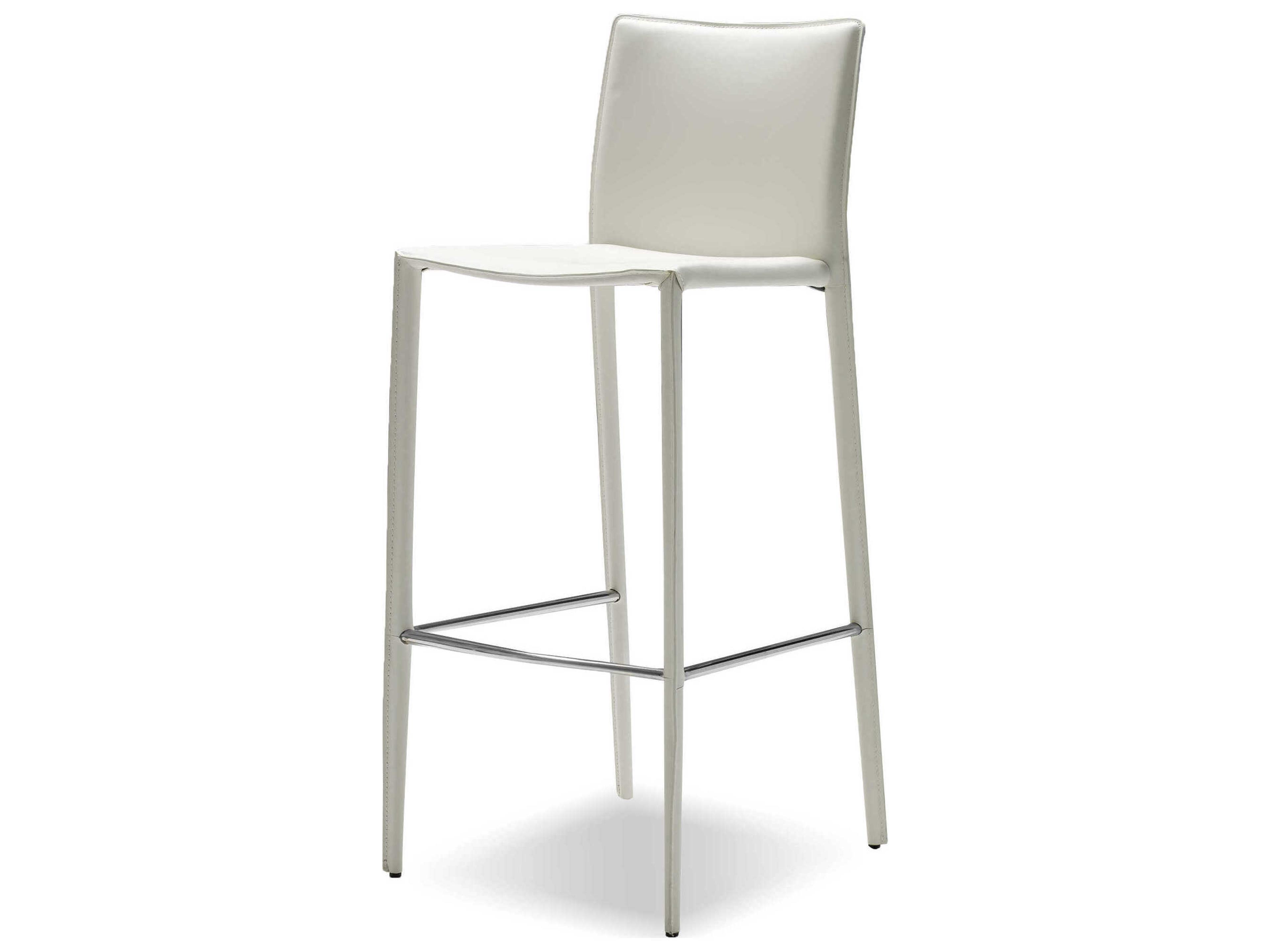 Zak Regenerated Leather Dining Chair in White