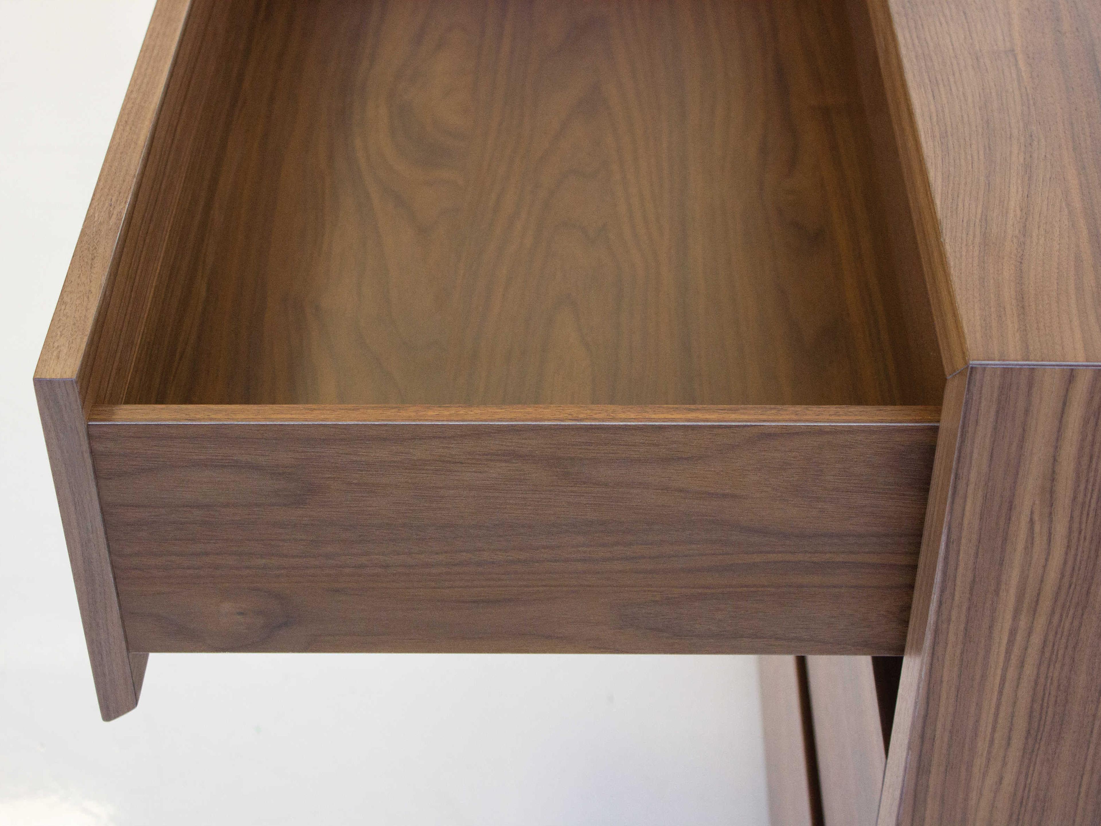 Mobital Blanche 6-Drawers Brown Walnut Wood Double Dresser