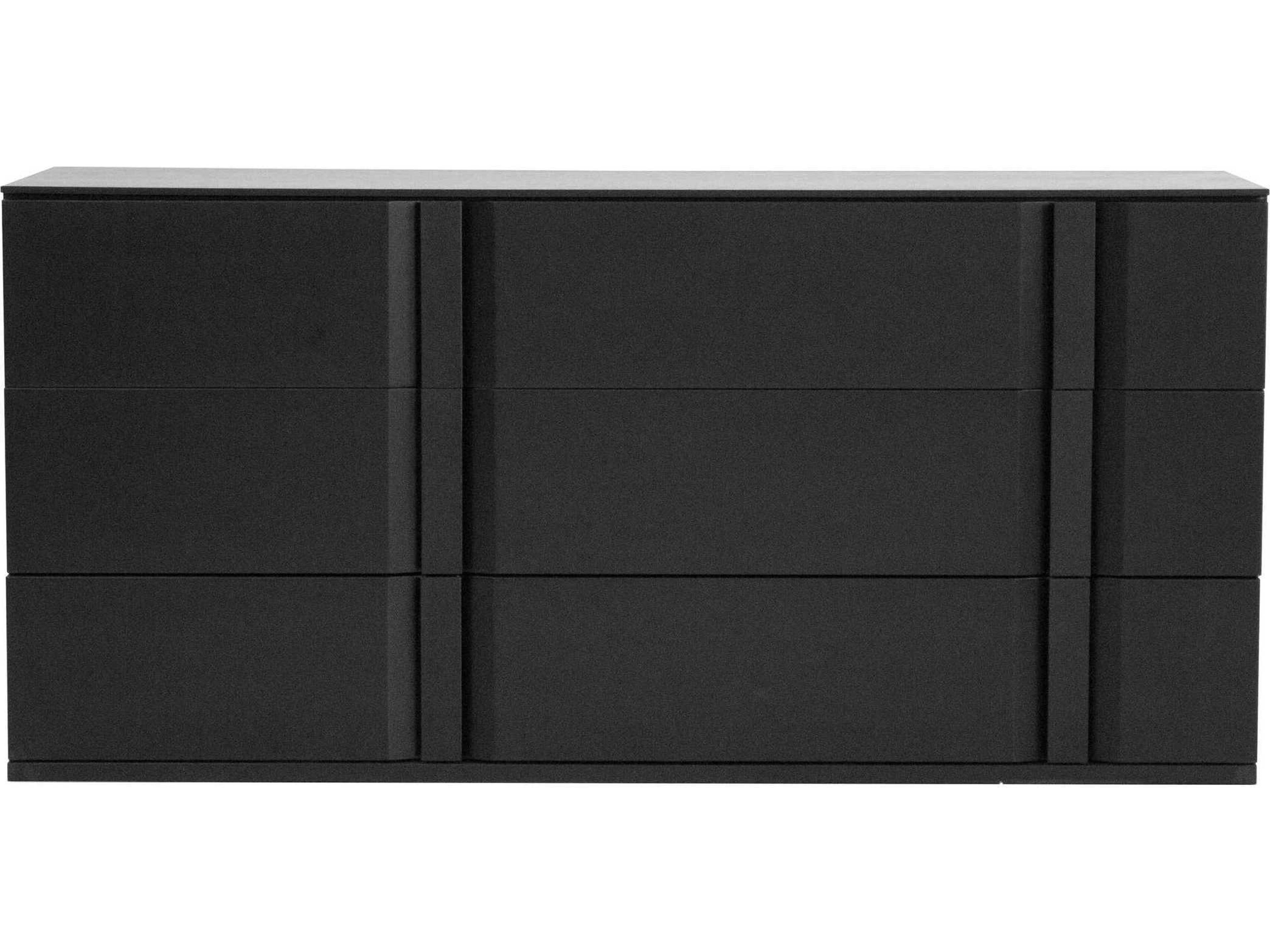 Mobital Carbon 6-Drawers Double Dresser