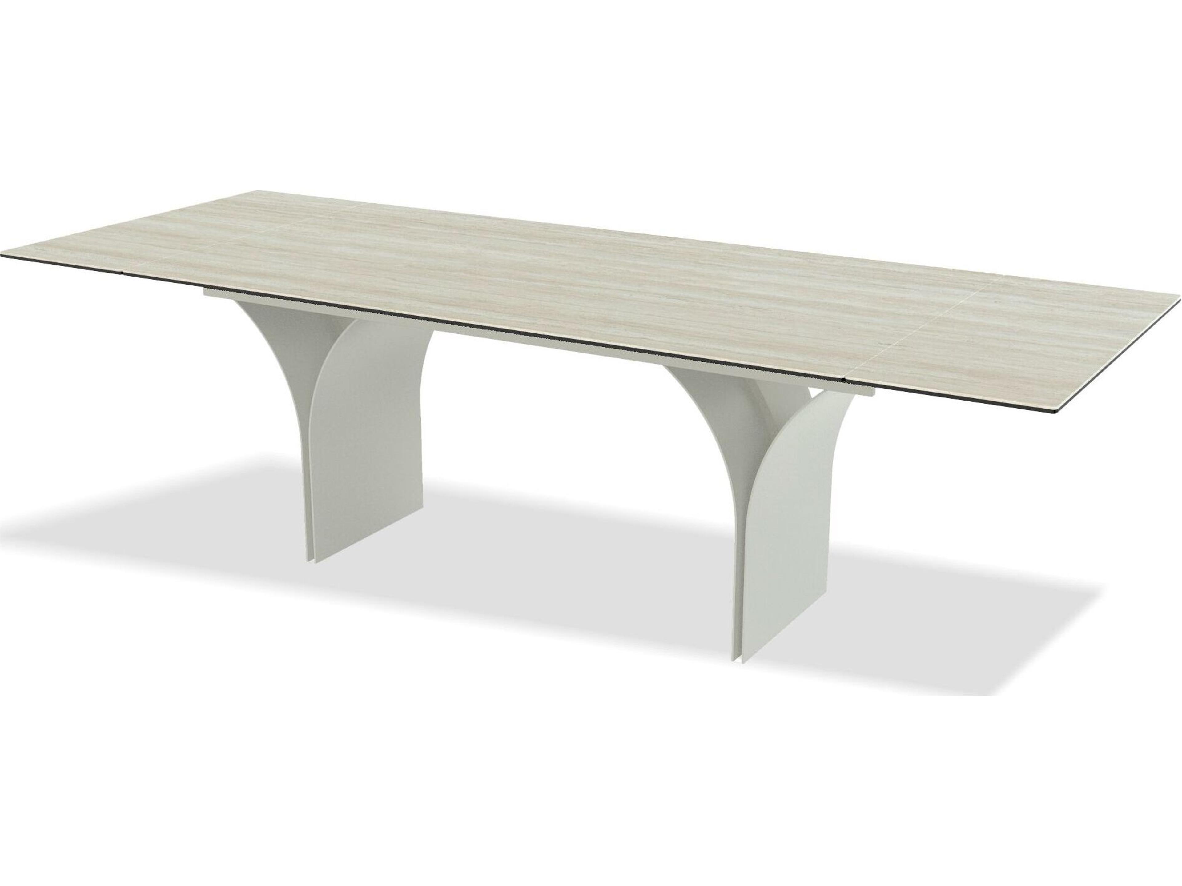 Camber Taupe Rectangular Dining Table