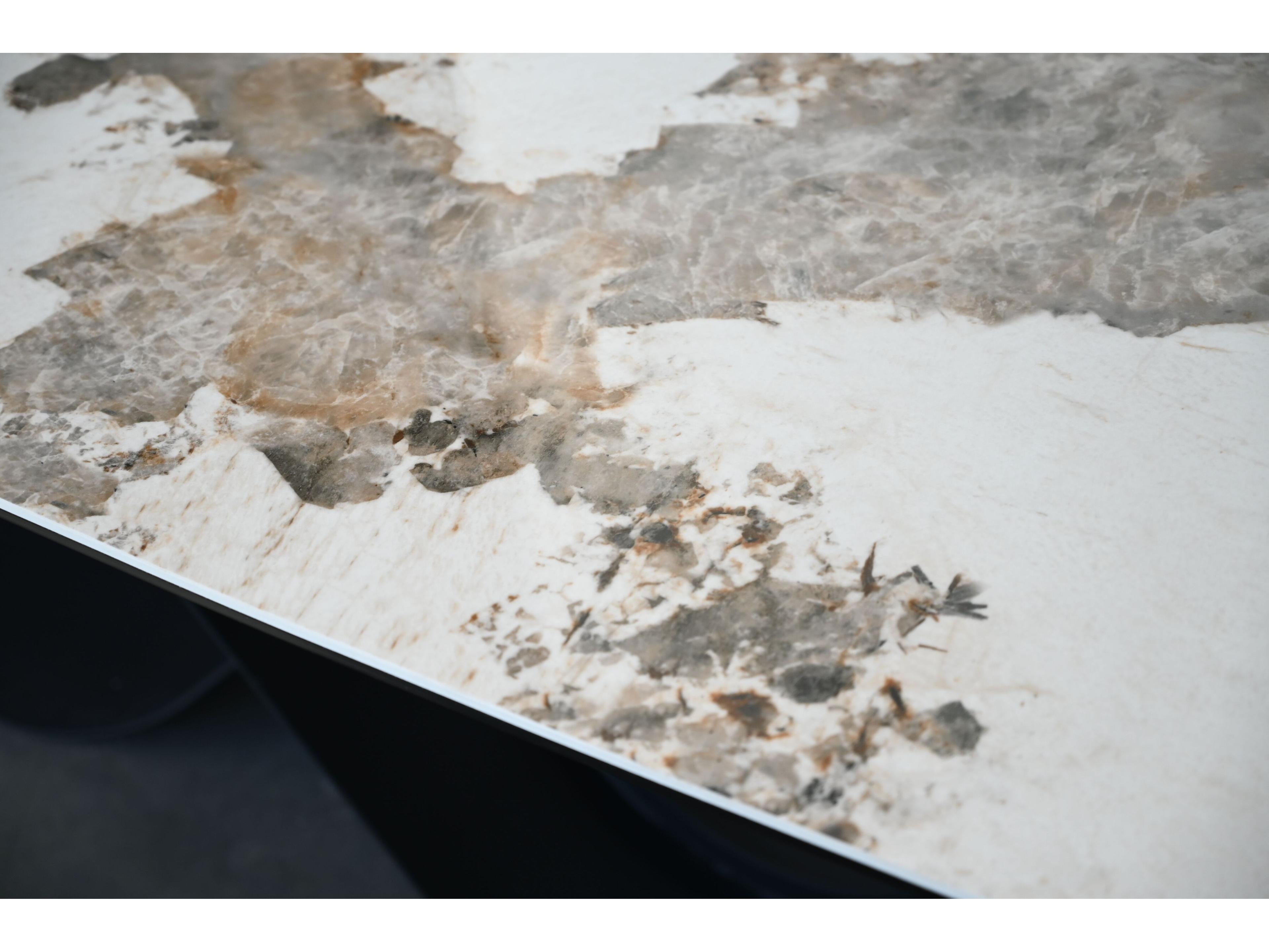 Mobital Wave 103 Rectangular Ceramic Dining Table