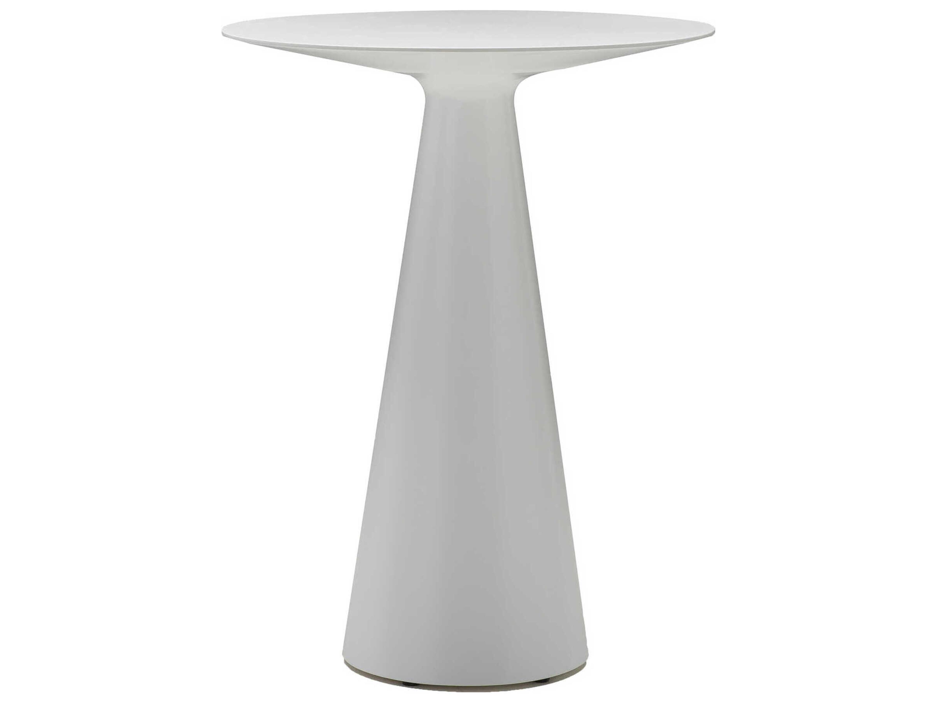 Maldives Round Bar Table White