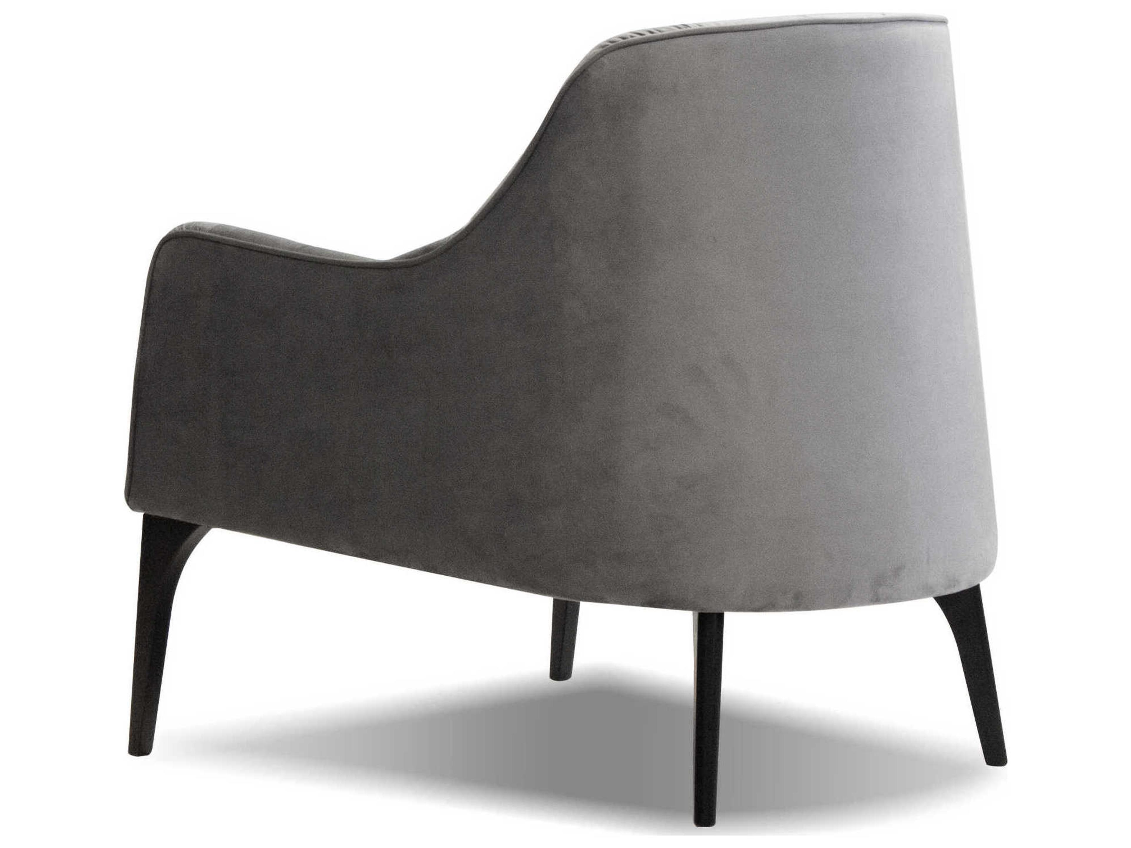Mobital Ellington Gray Fabric Accent Chair