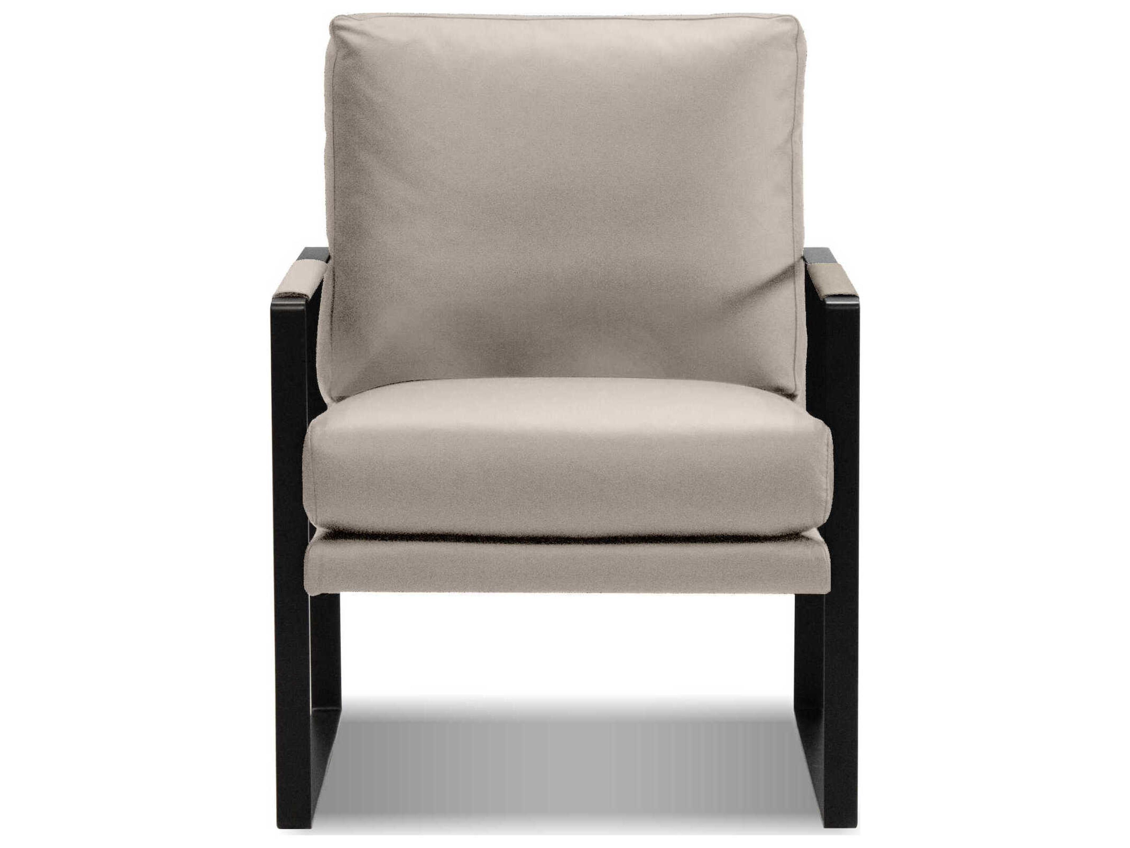 Mobital Mitchell Black Leather Accent Chair