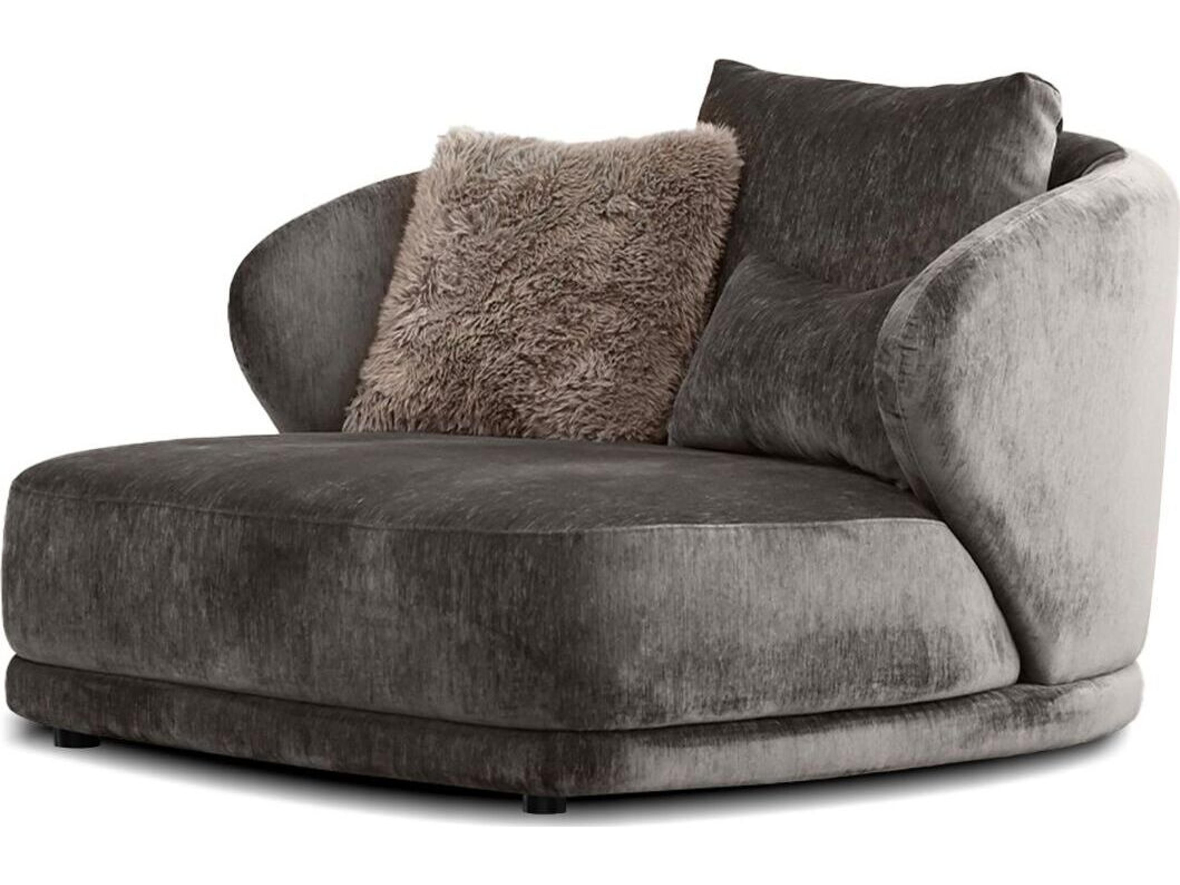 Voltaire Brown Chair and a Half