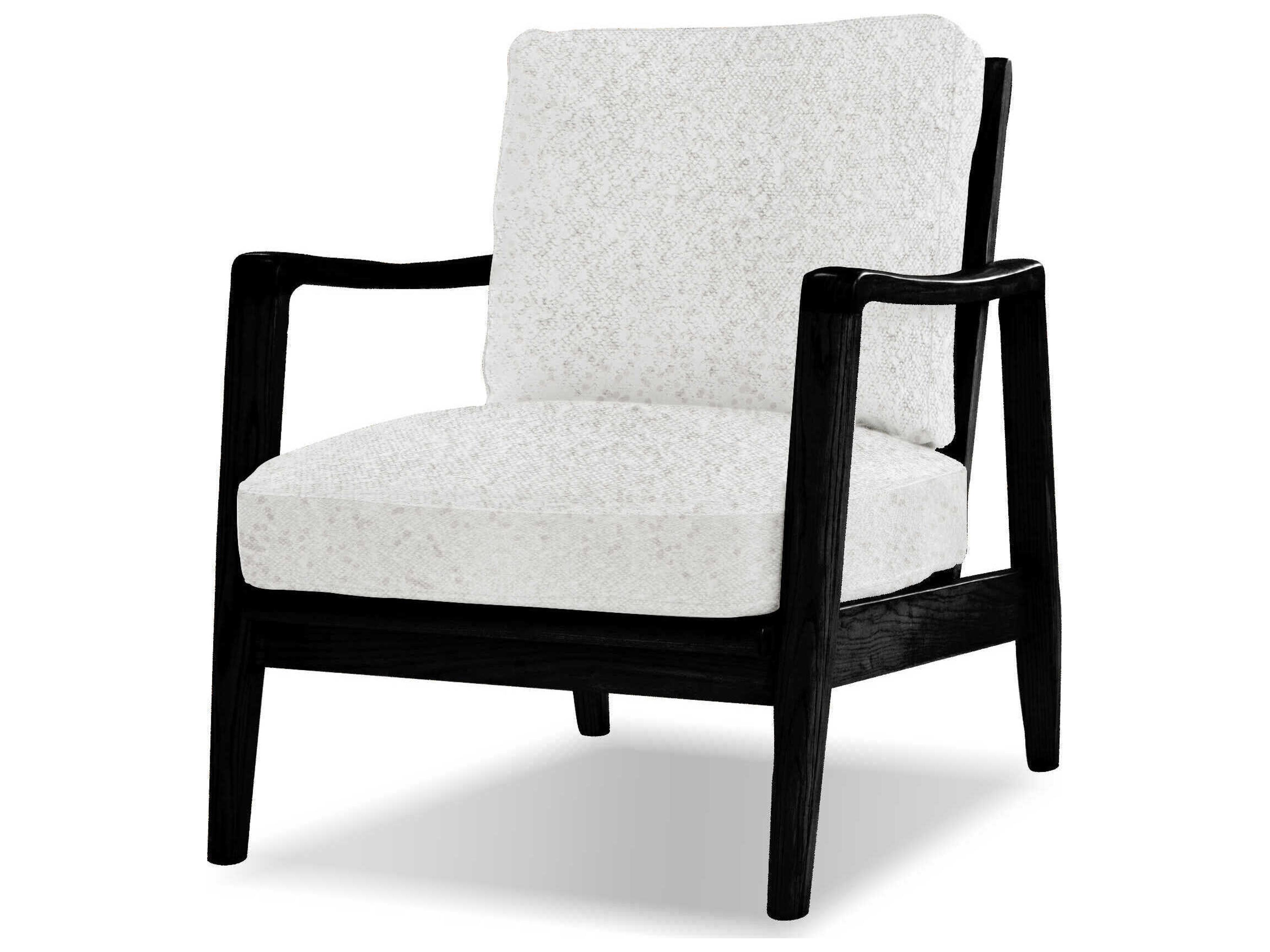 Craftsman Black Fabric Accent Chair