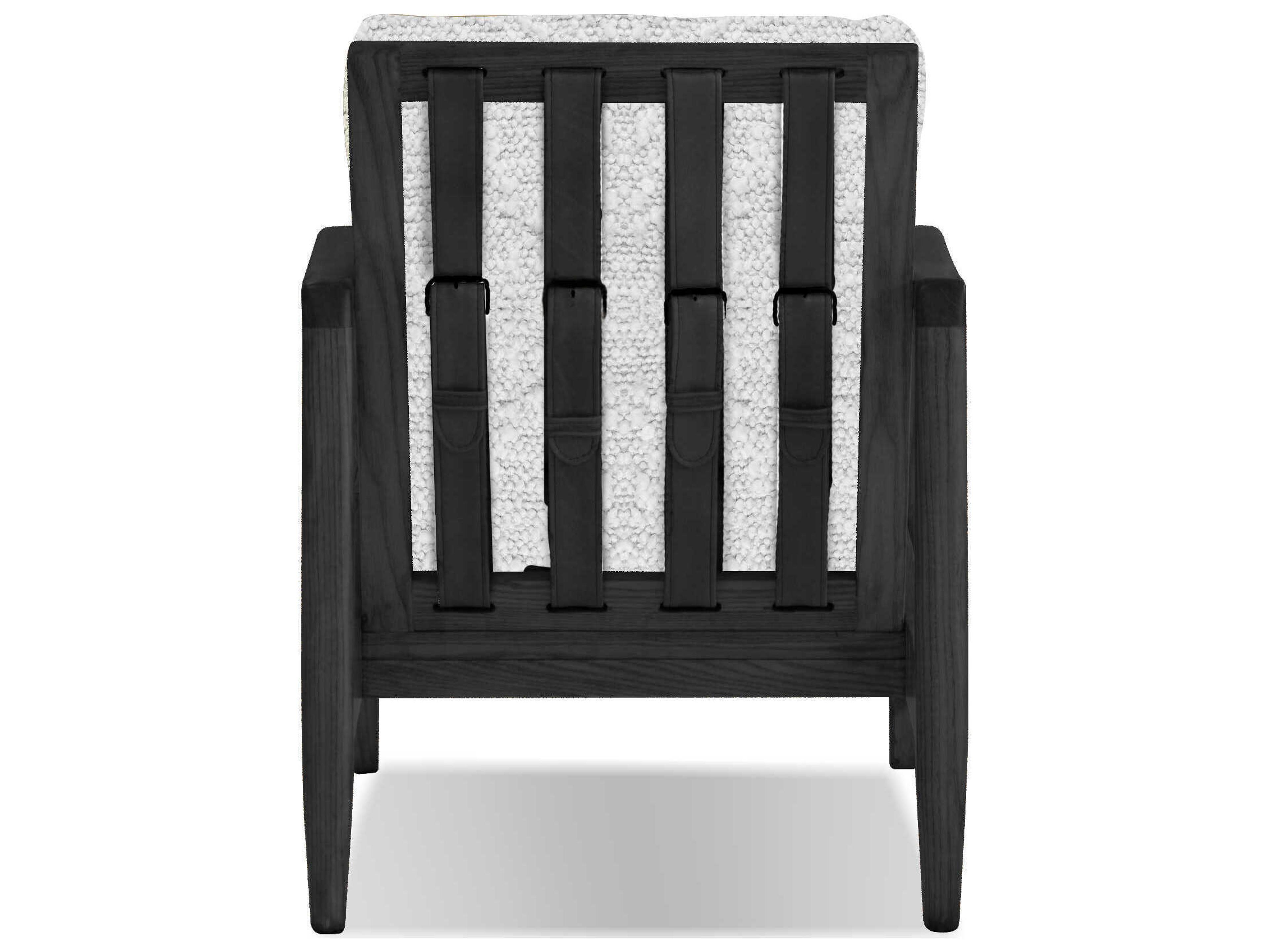 Mobital Craftsman Black Fabric Accent Chair