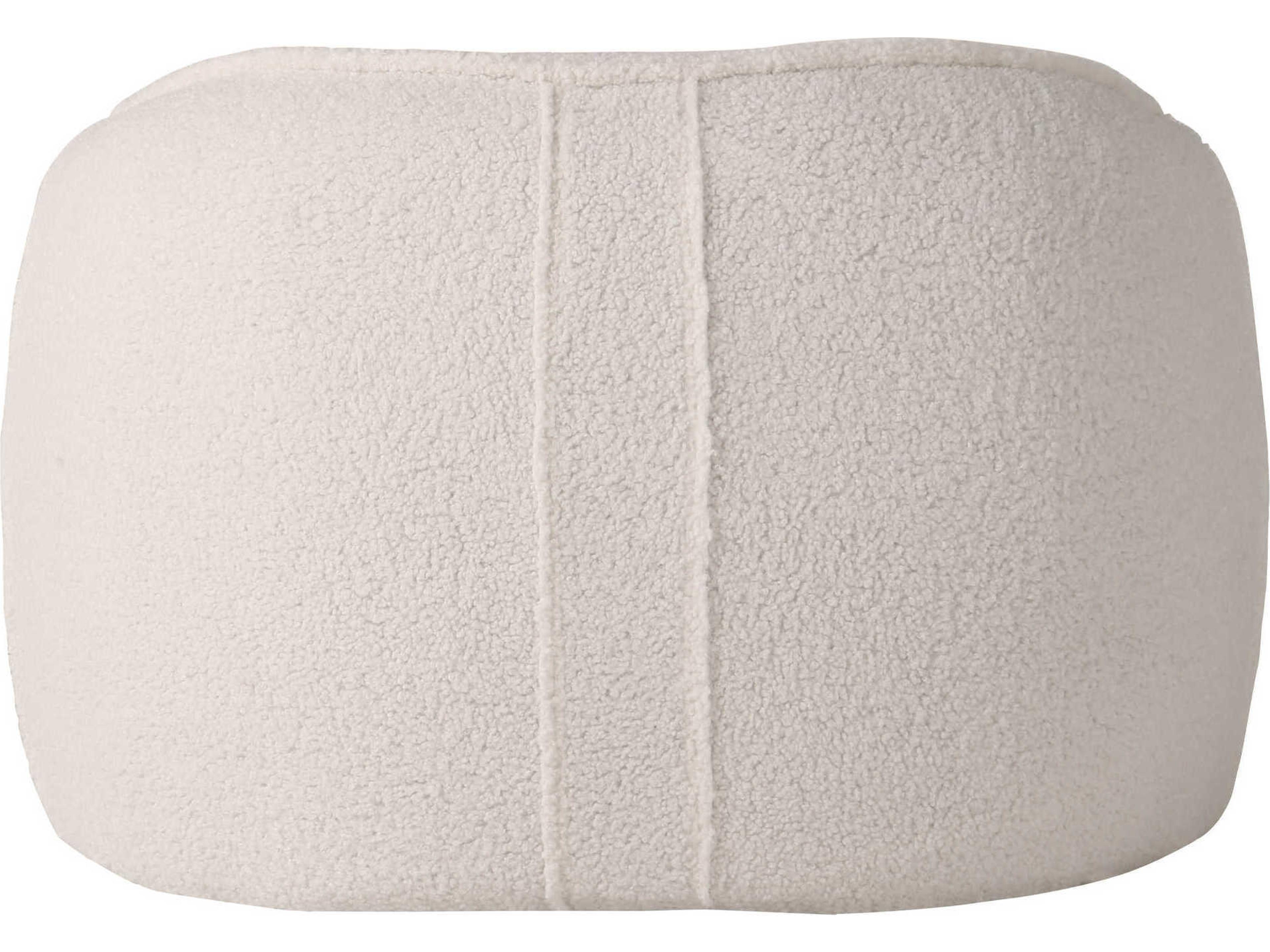 Mobital Duffy Swivel White Fabric Accent Chair