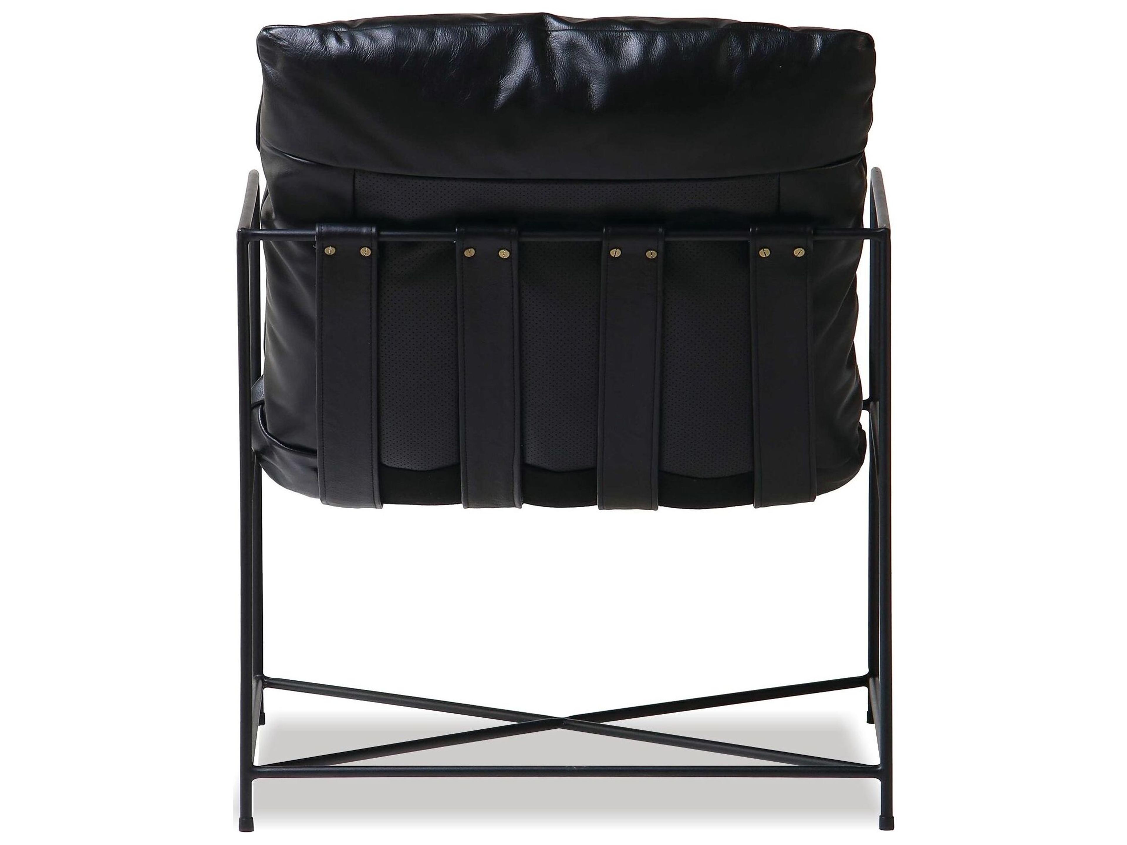 Mobital Ericsson Black Leather Accent Chair