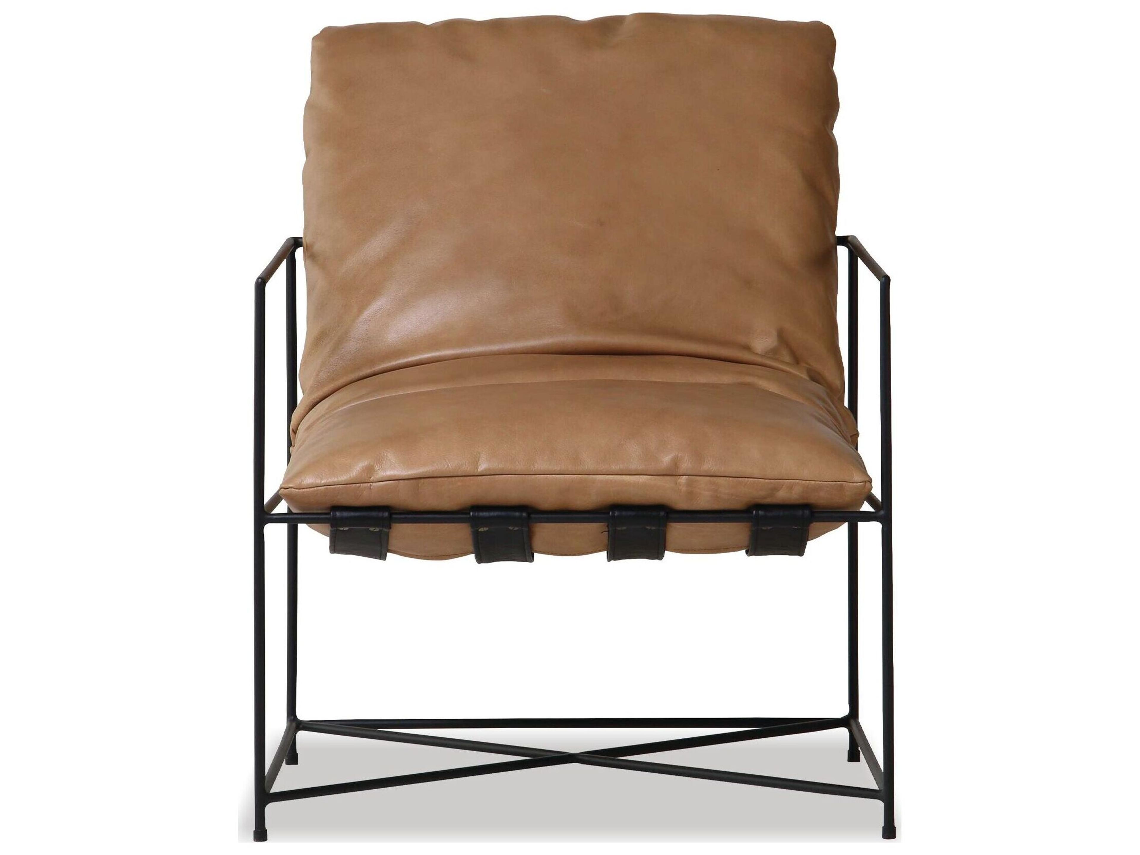 Mobital Ericsson Tan Leather Accent Chair