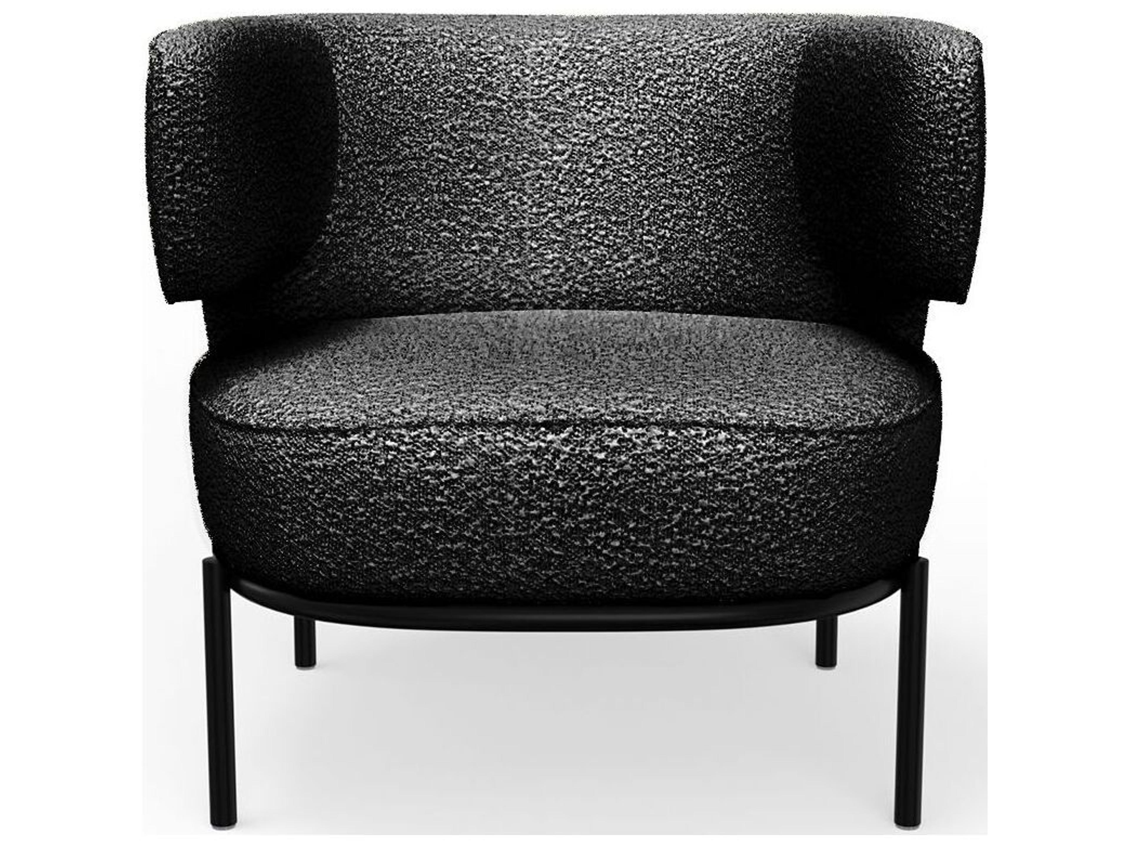 Mobital Finn Black Accent Chair