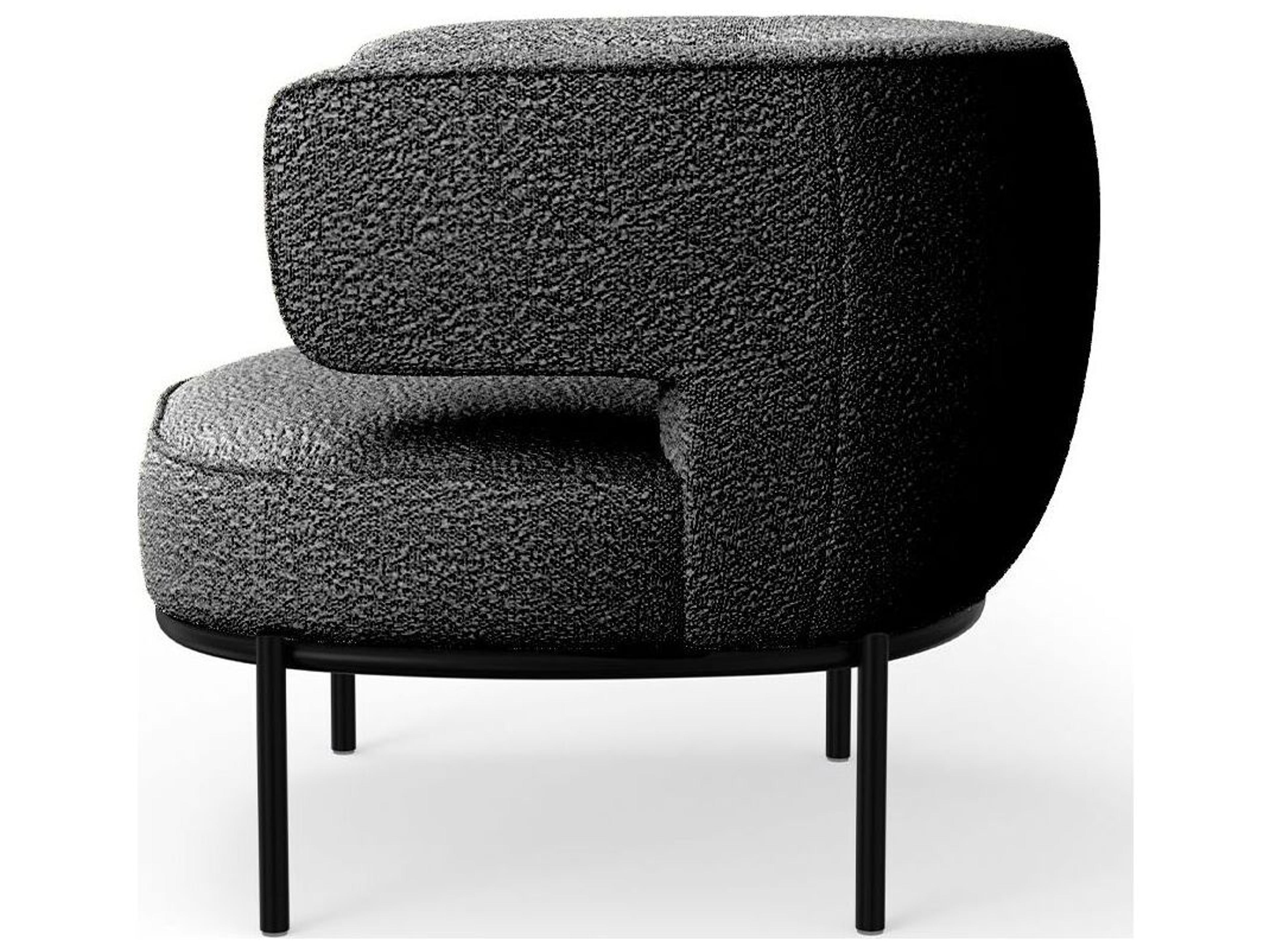 Mobital Finn Black Accent Chair
