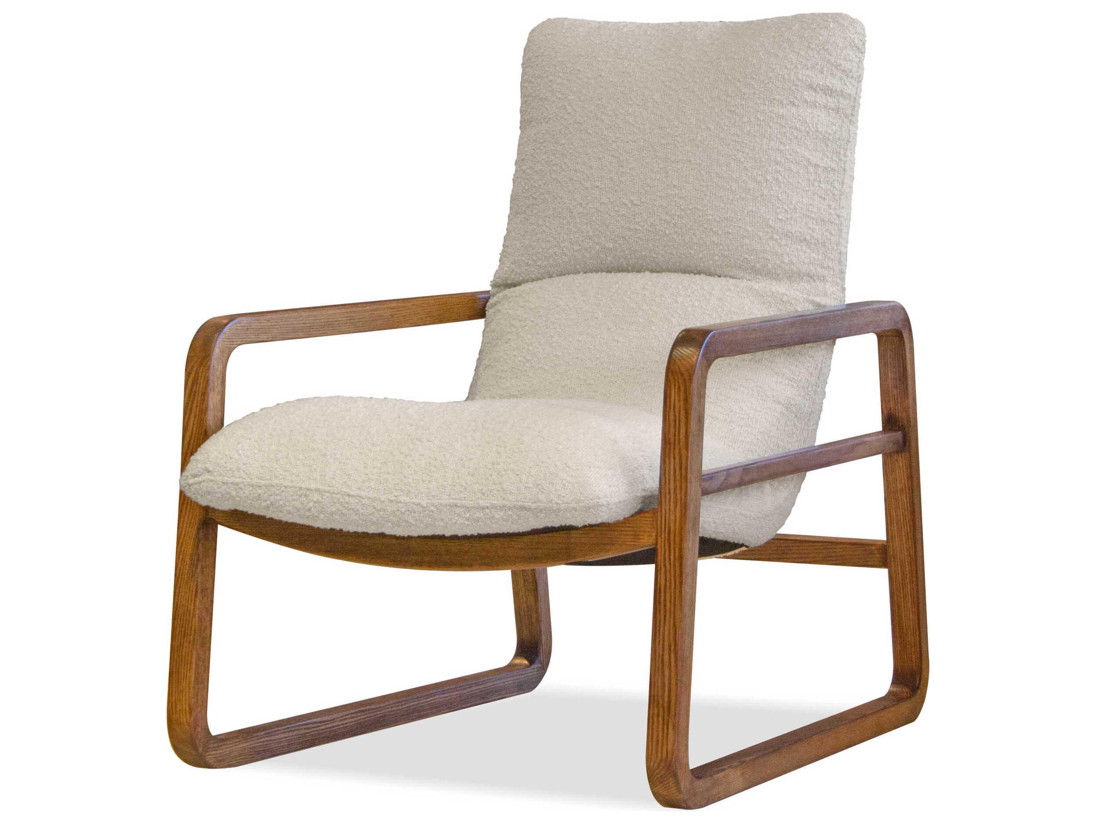 Hans Cream Fabric Accent Chair