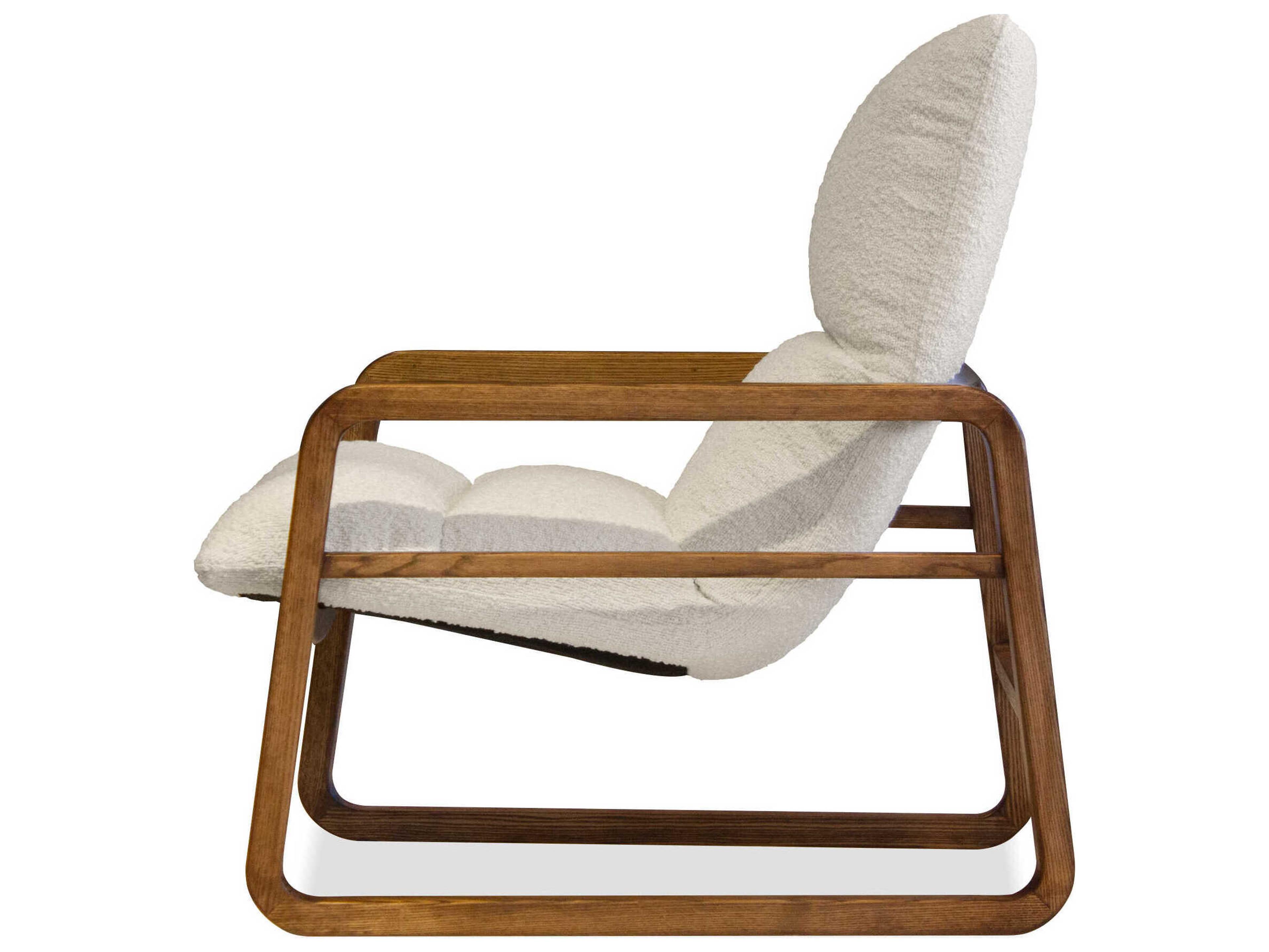 Mobital Hans Cream Fabric Accent Chair