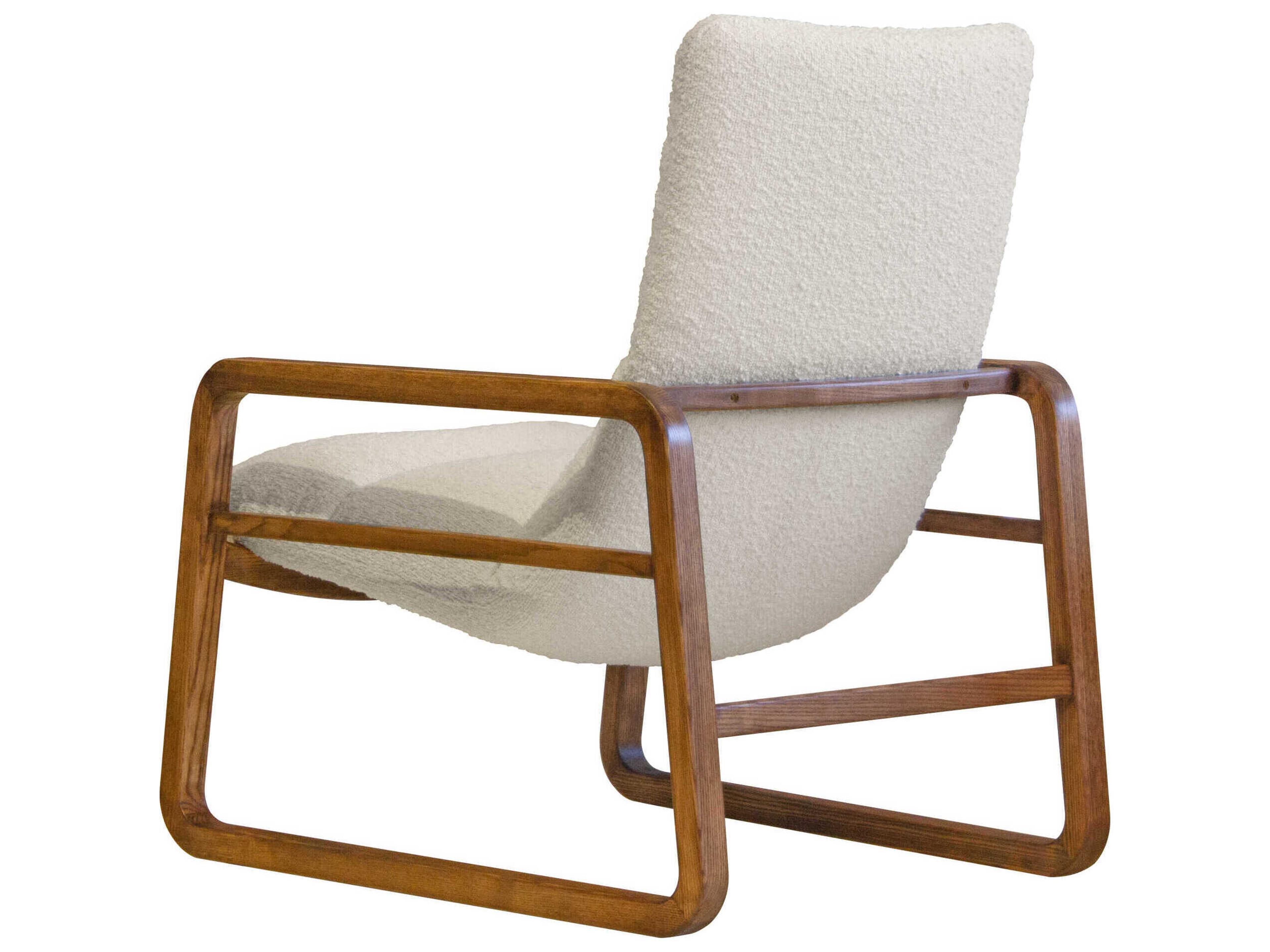 Mobital Hans Cream Fabric Accent Chair